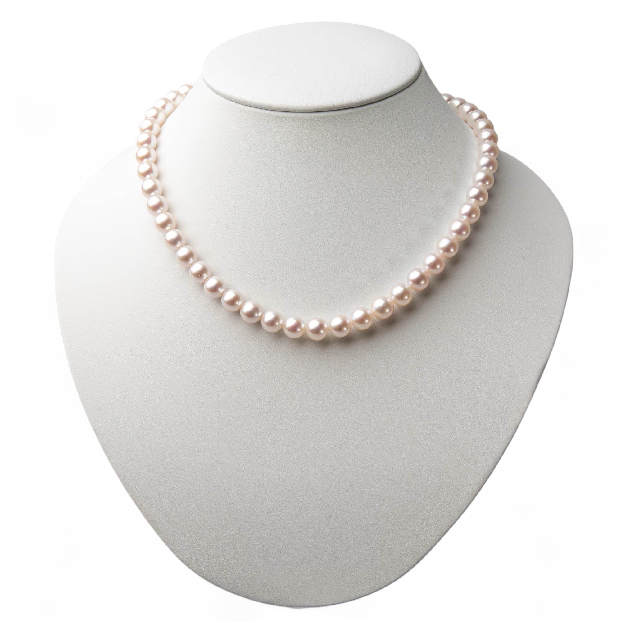 HANADAMA Akoya Pearl Necklace 8.0-8.5mm