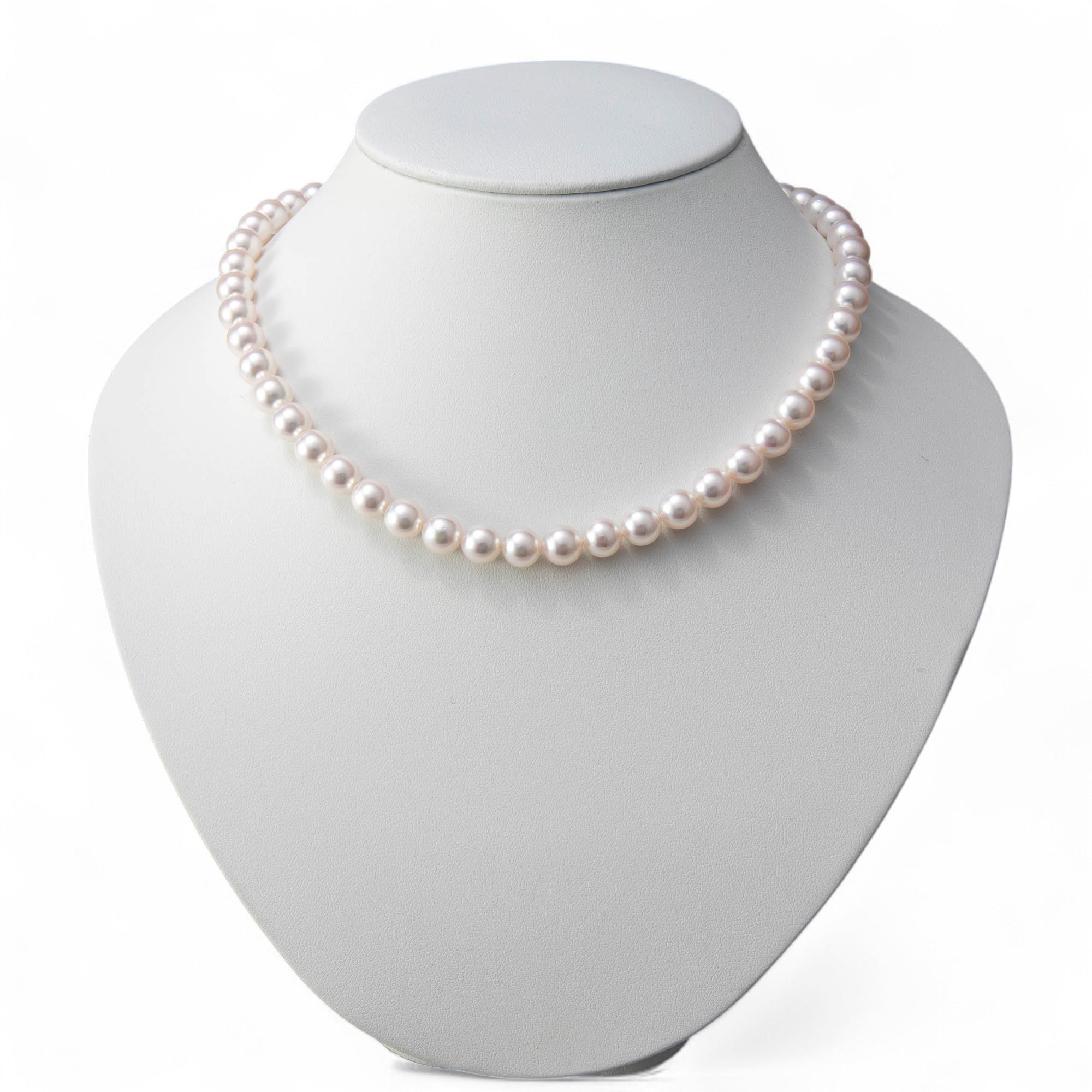 Akoya Pearl Necklace 8.5-9.0mm -Superior-