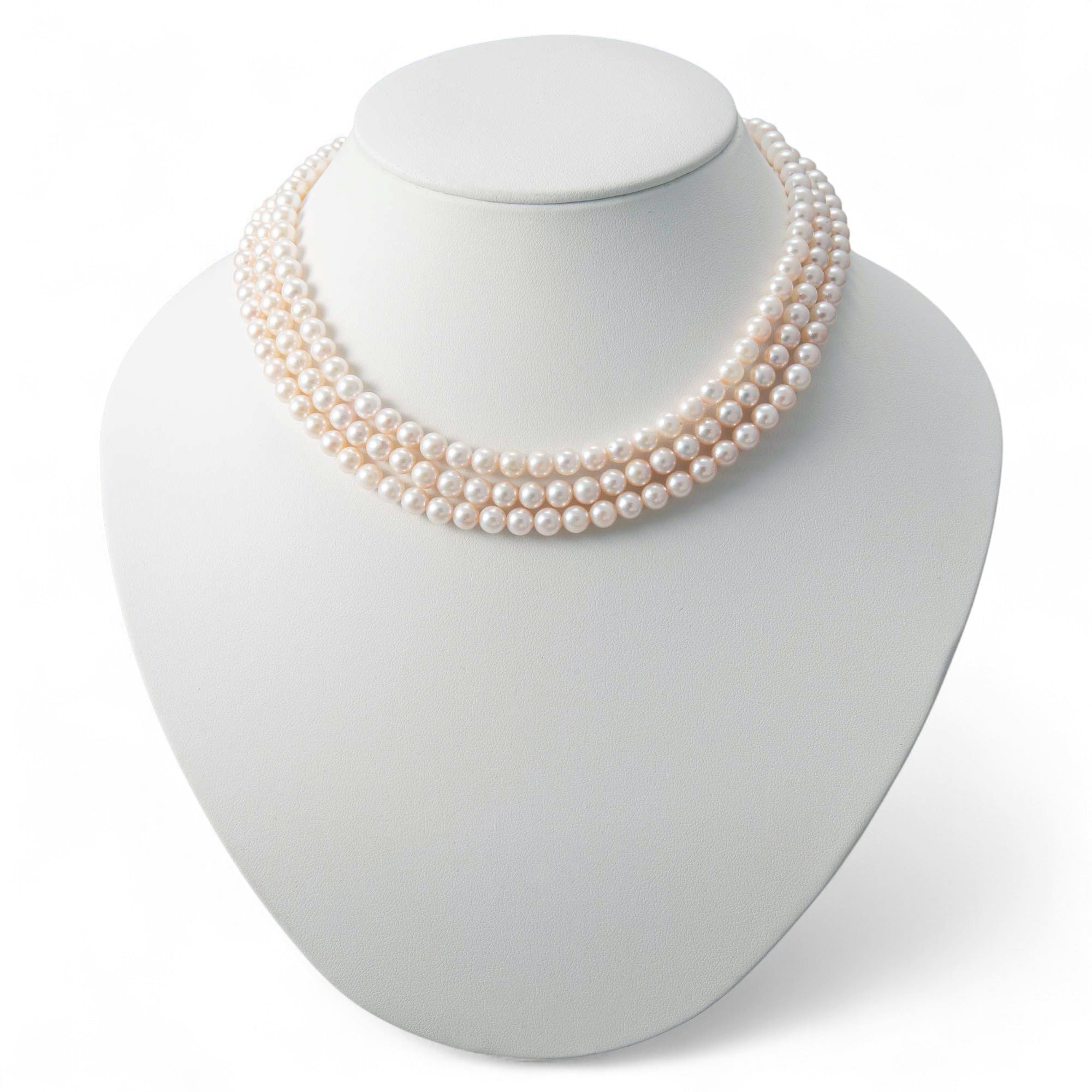 Akoya Pearl Long Necklace 5.5-6.0mm 120cm
