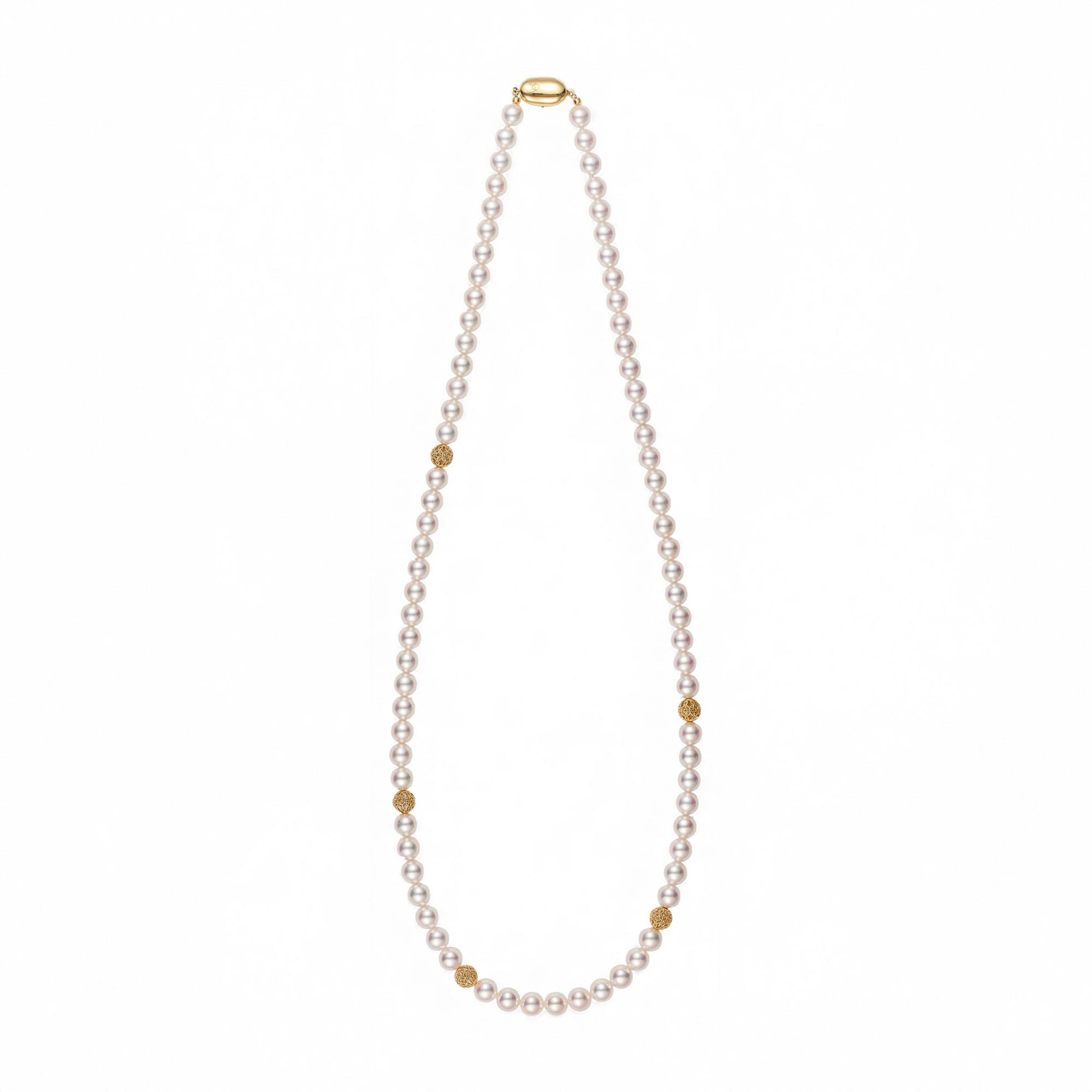 YUI长款珍珠项链