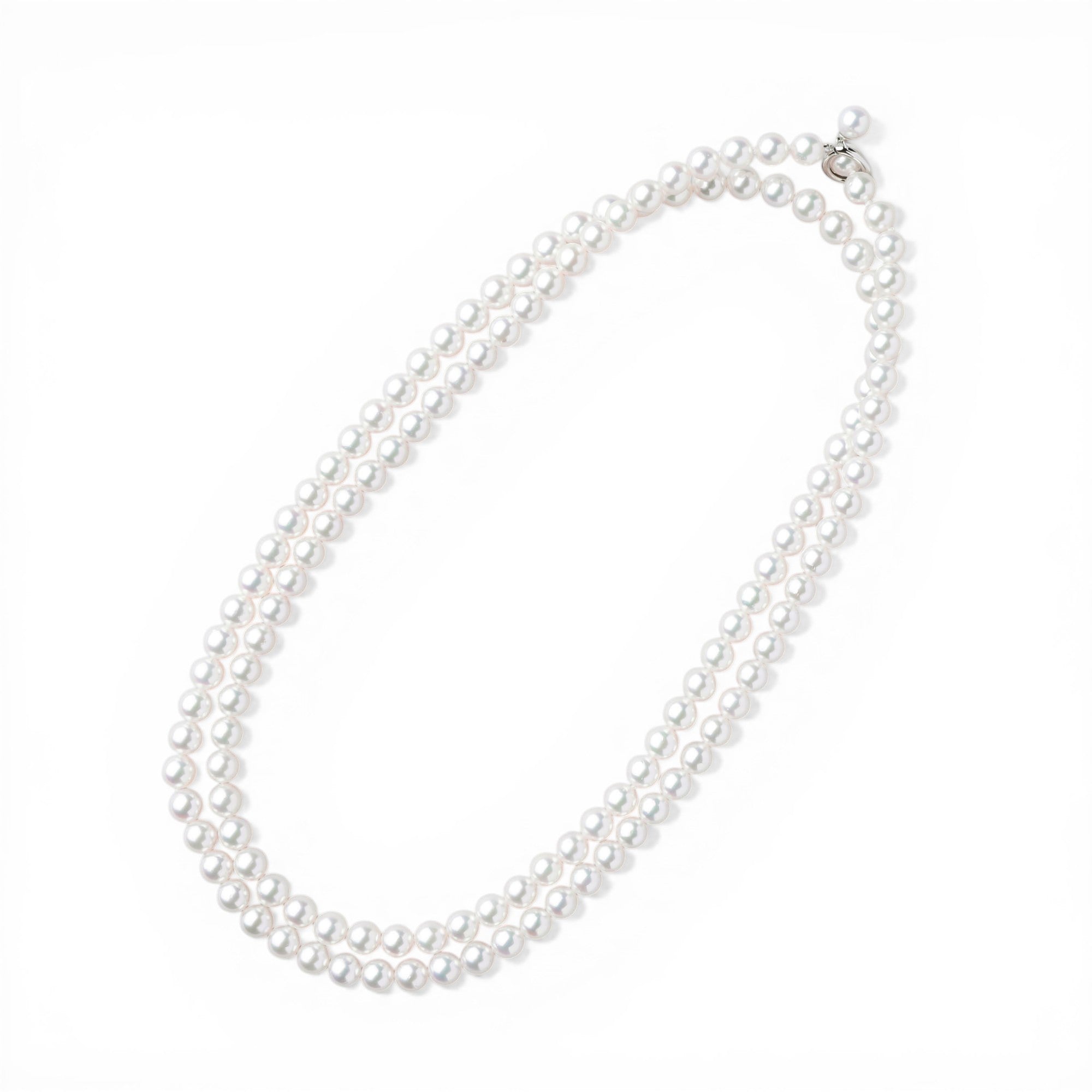 Akoya Pearl Long Necklace 6.0-6.5mm 80cm