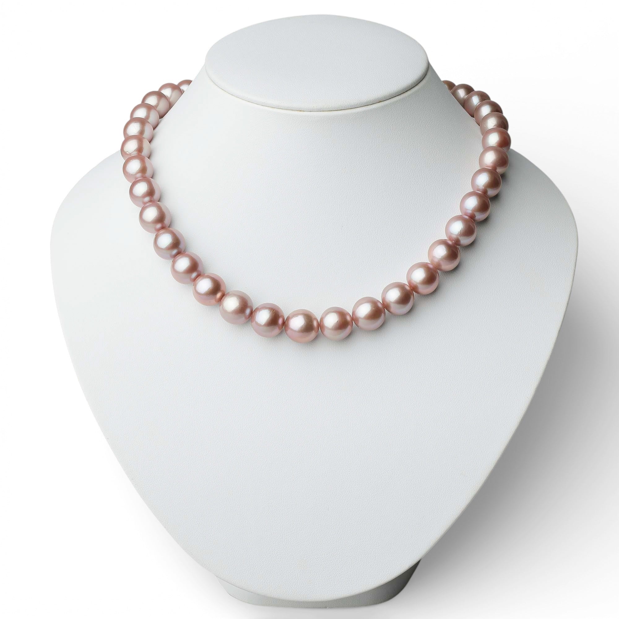 淡水珍珠項鍊,10-12毫米 -Mauvette-