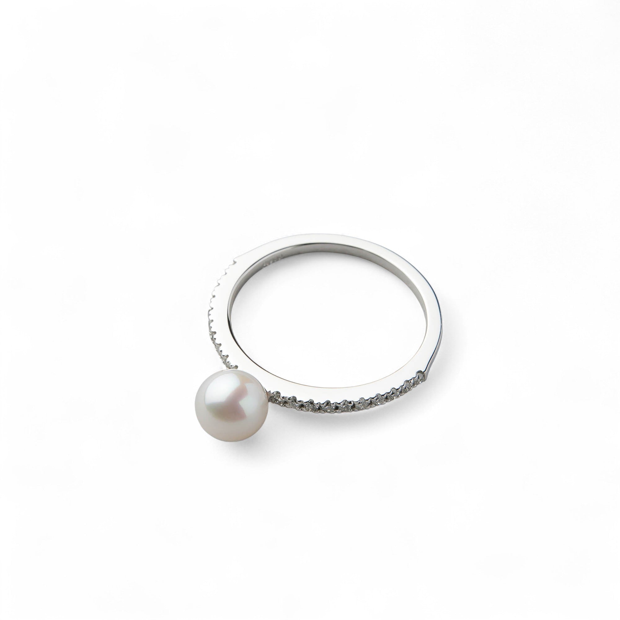 enSTYLE Akoya Pearl Pinky Ring 5.0–5.5 mm PT900