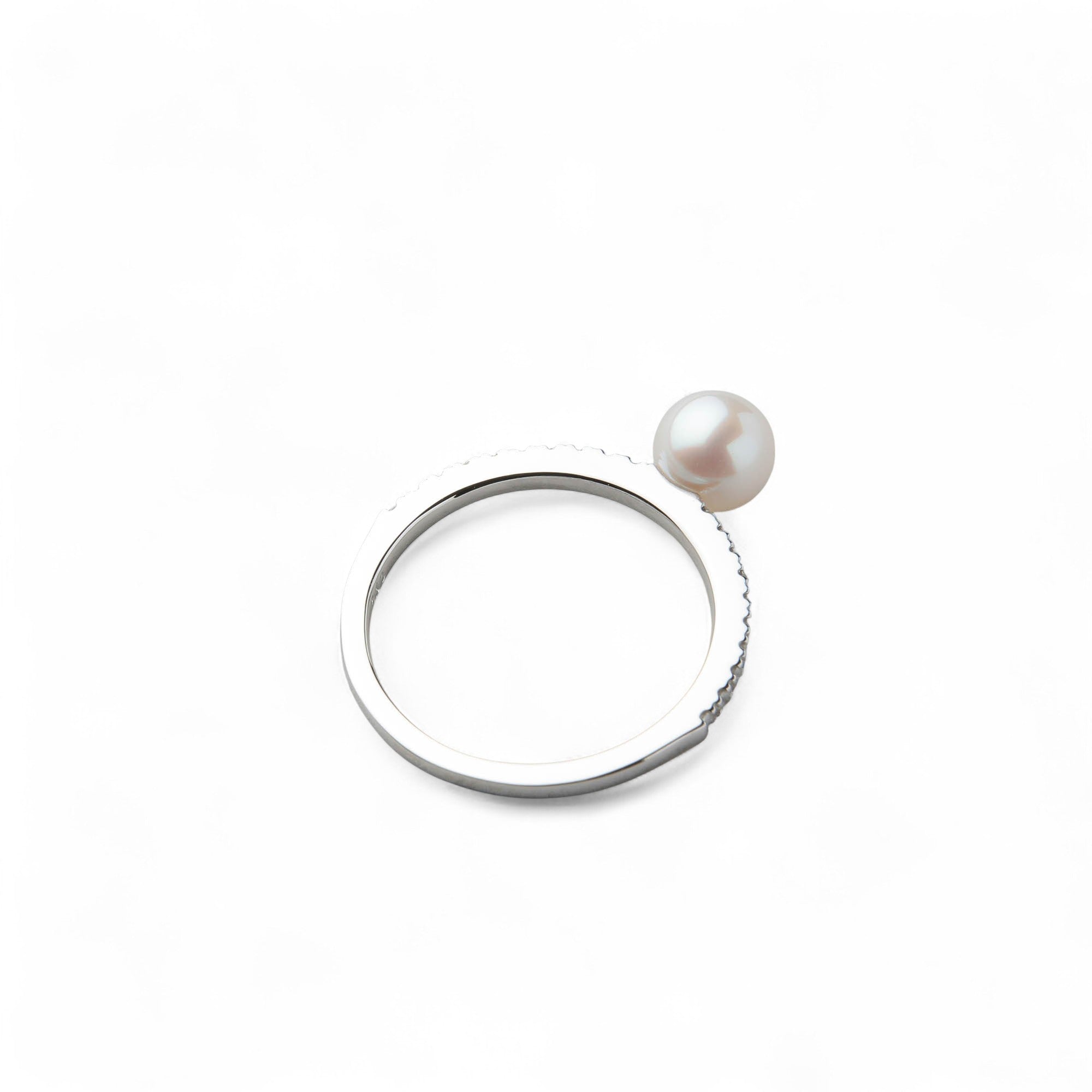 enSTYLE Akoya Pearl Pinky Ring 5.0–5.5 mm PT900