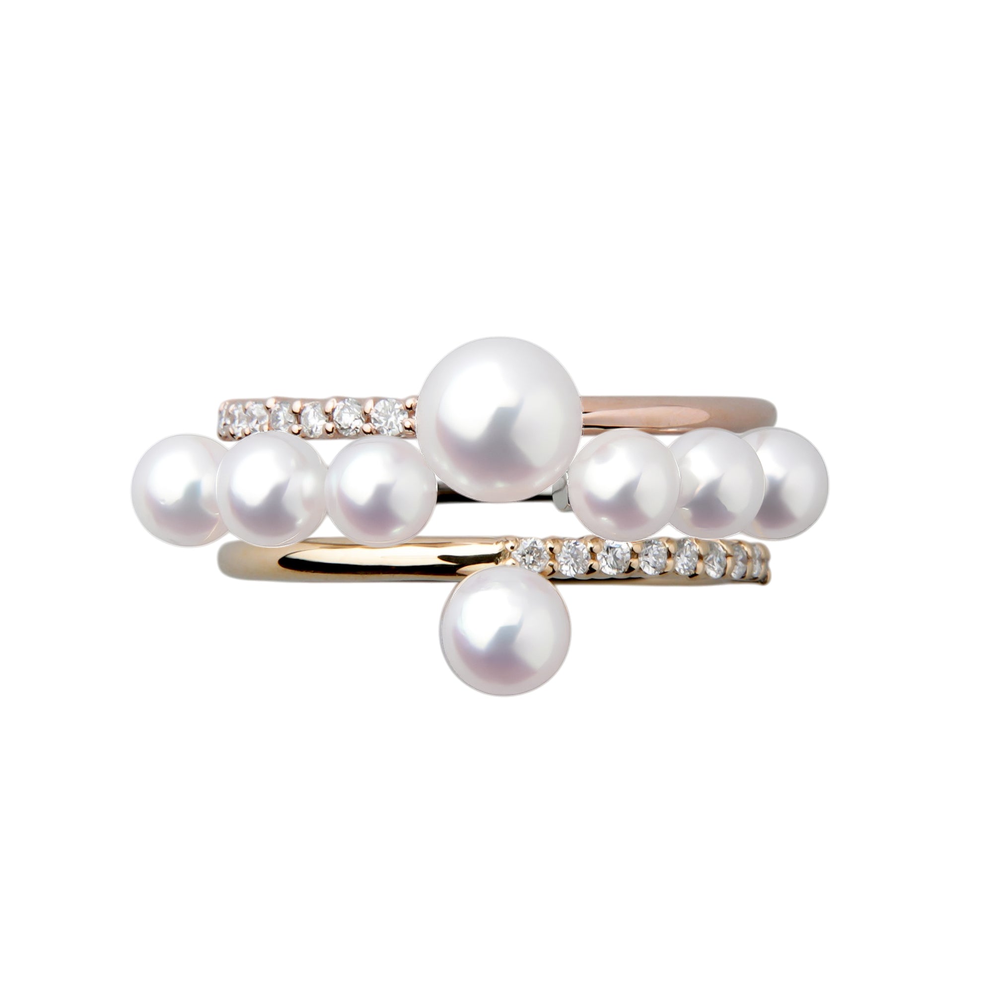 Triple Pearl Ring
