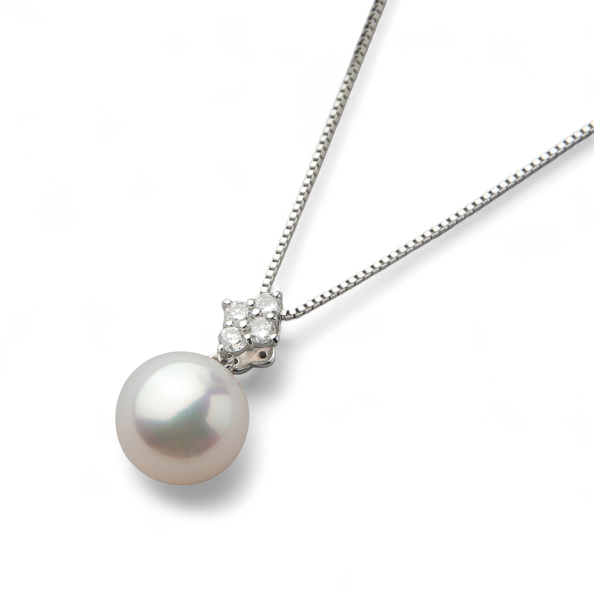 HANADAMA Akoya Pearl Pendant 8.0-8.5mm PT900/850 -Premium-