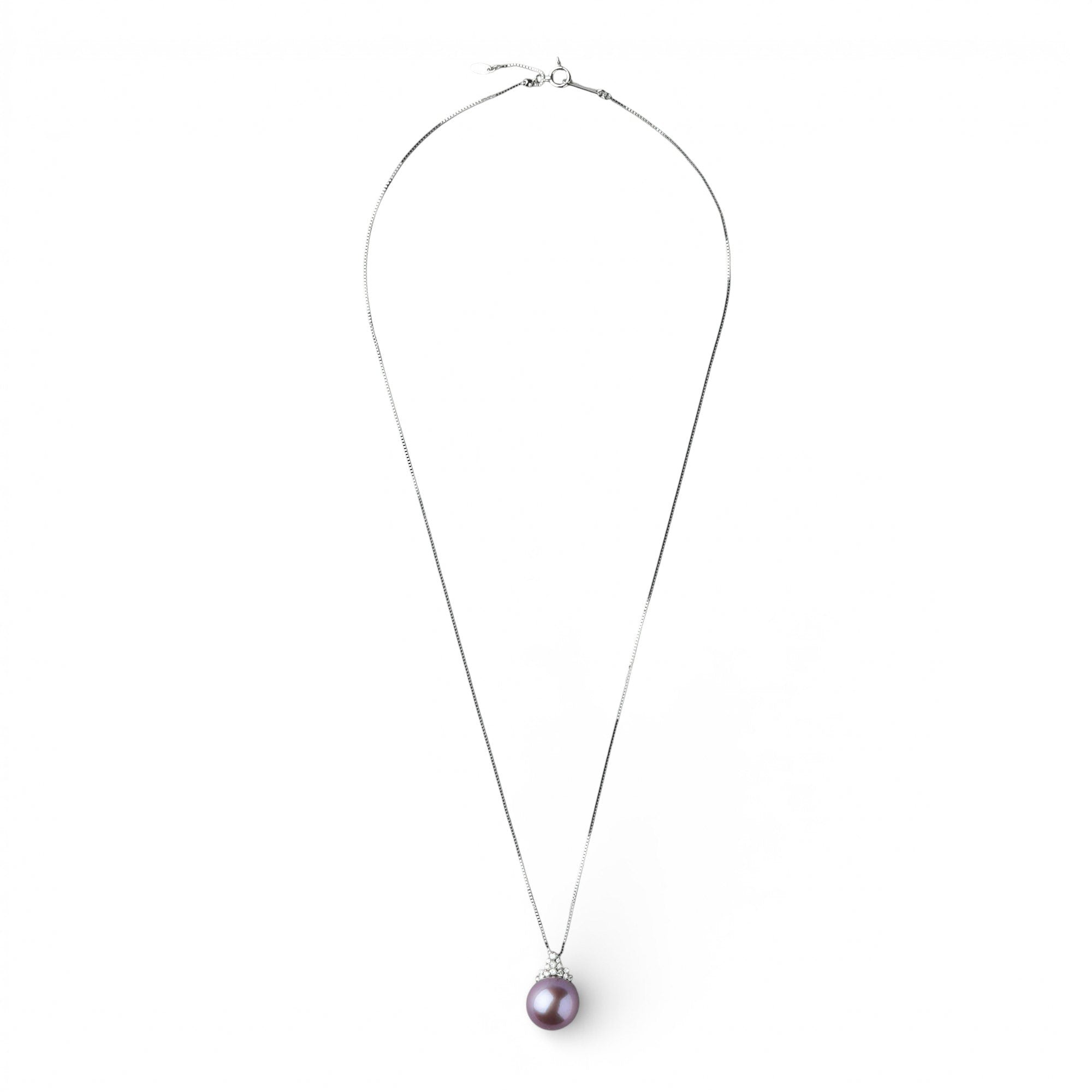 Mauvette Freshwater Pearl Pendant 11mmUP K18WG