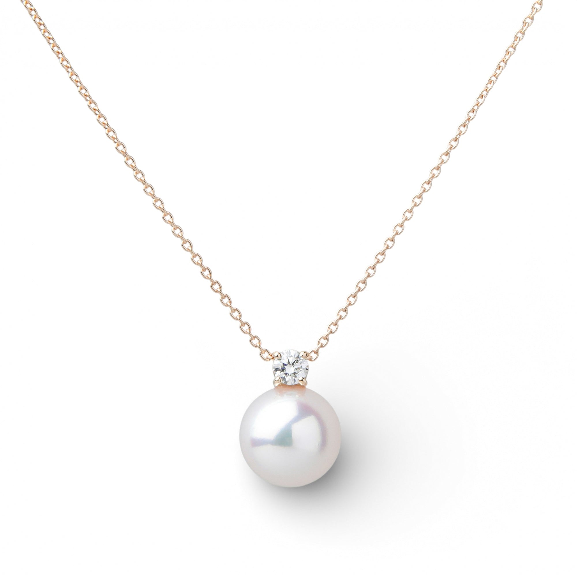 Aurora HANADAMA Akoya Pearl Pendant 8.5–9.0mm K18YG -TOP Quality-
