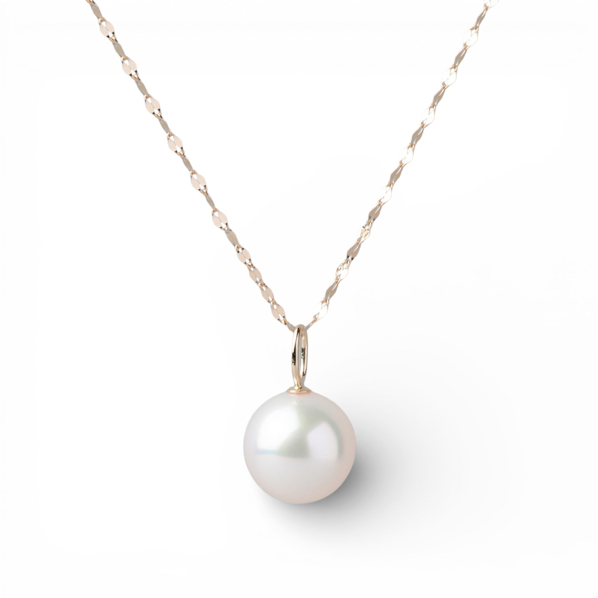 LUXE Akoya Pearl Long Pendant 8.5-9.0mm K18YG