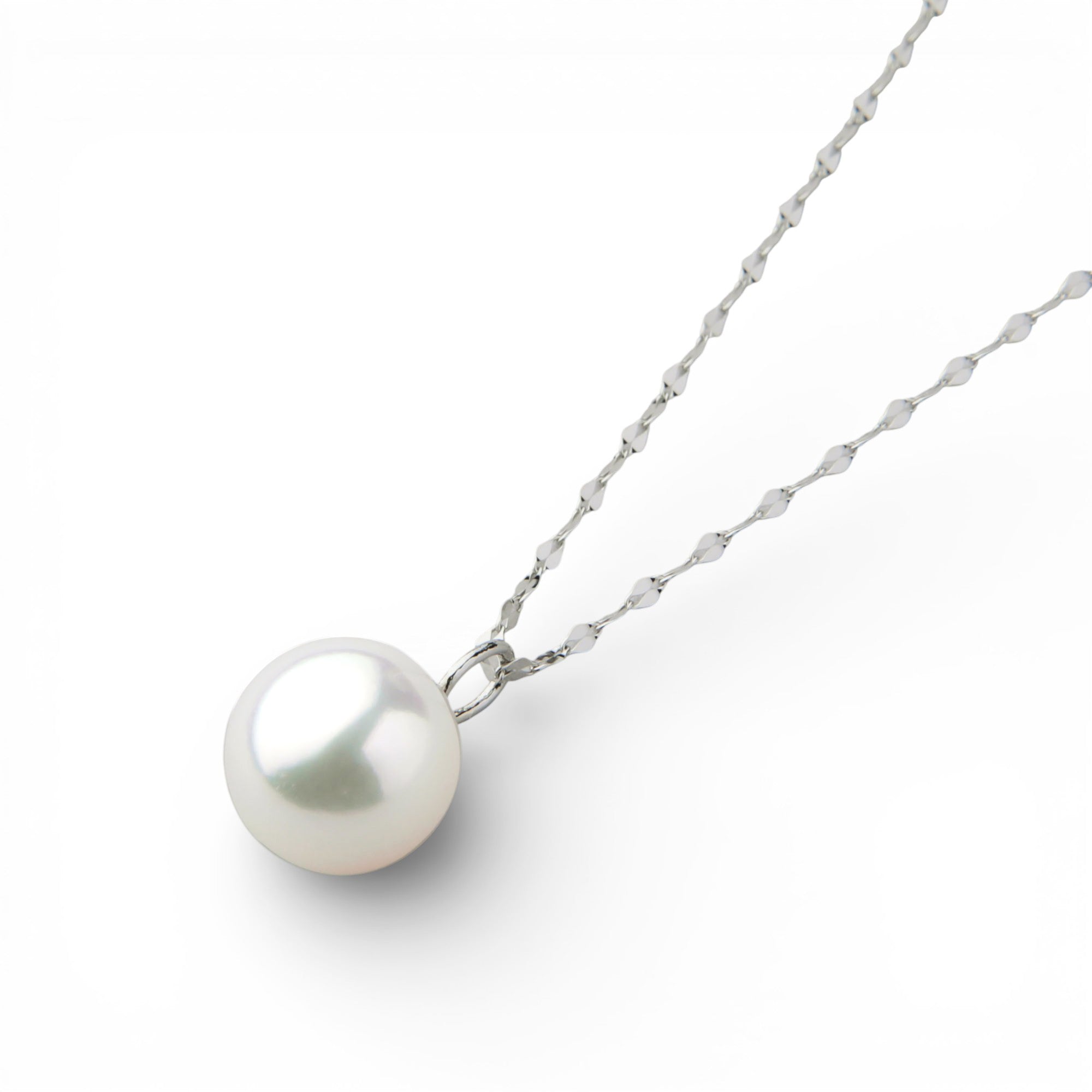 LUXE Akoya Pearl Long Pendant 8.5-9.0mm PT900/850
