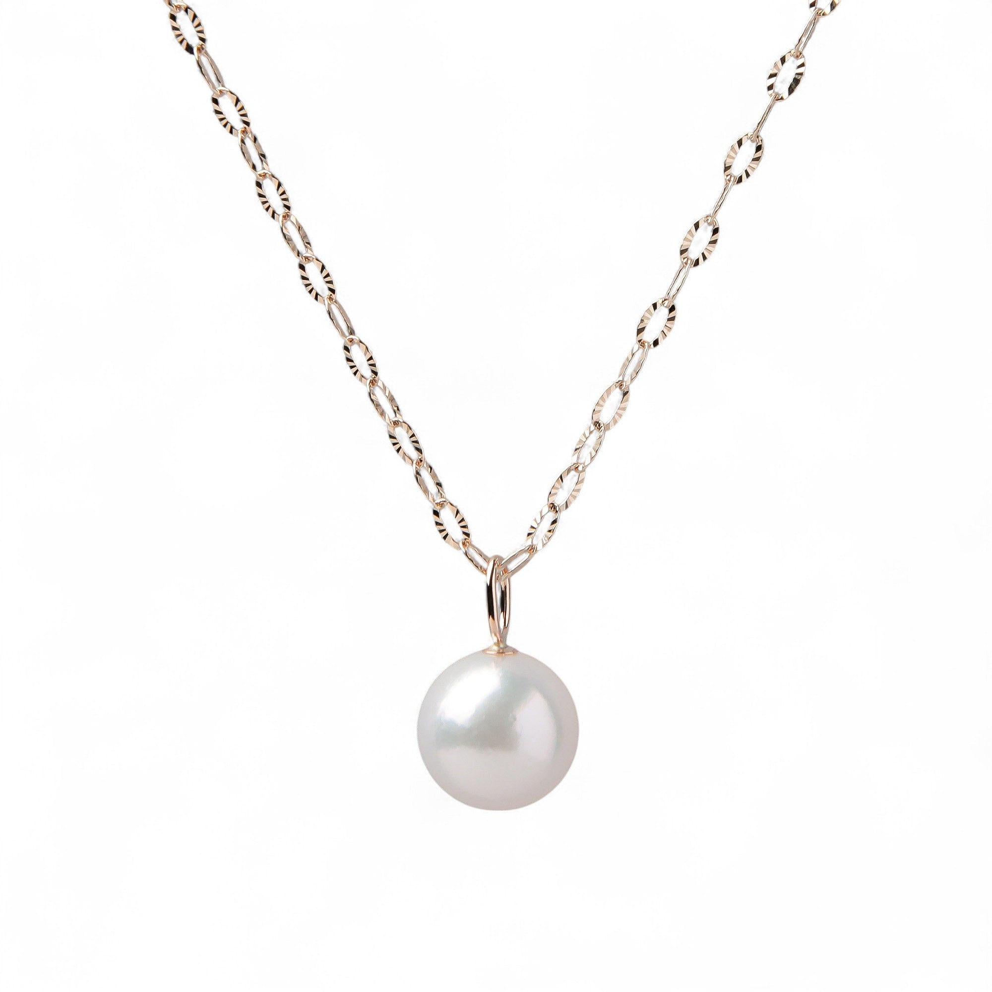 Akoya Pearl Single Pendant 8.5-9.0mm K10YG