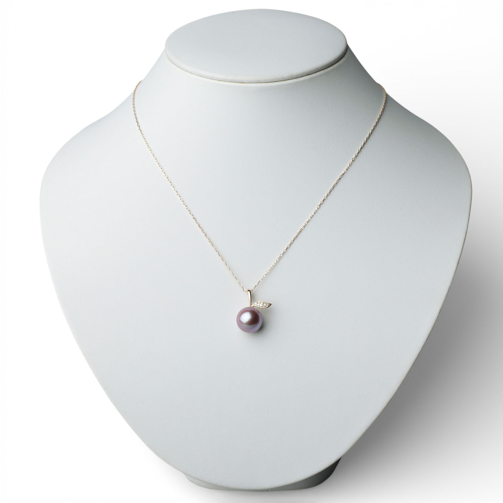 Plumberry淡水珍珠吊墜頂部11mmUP K18YG蘋果