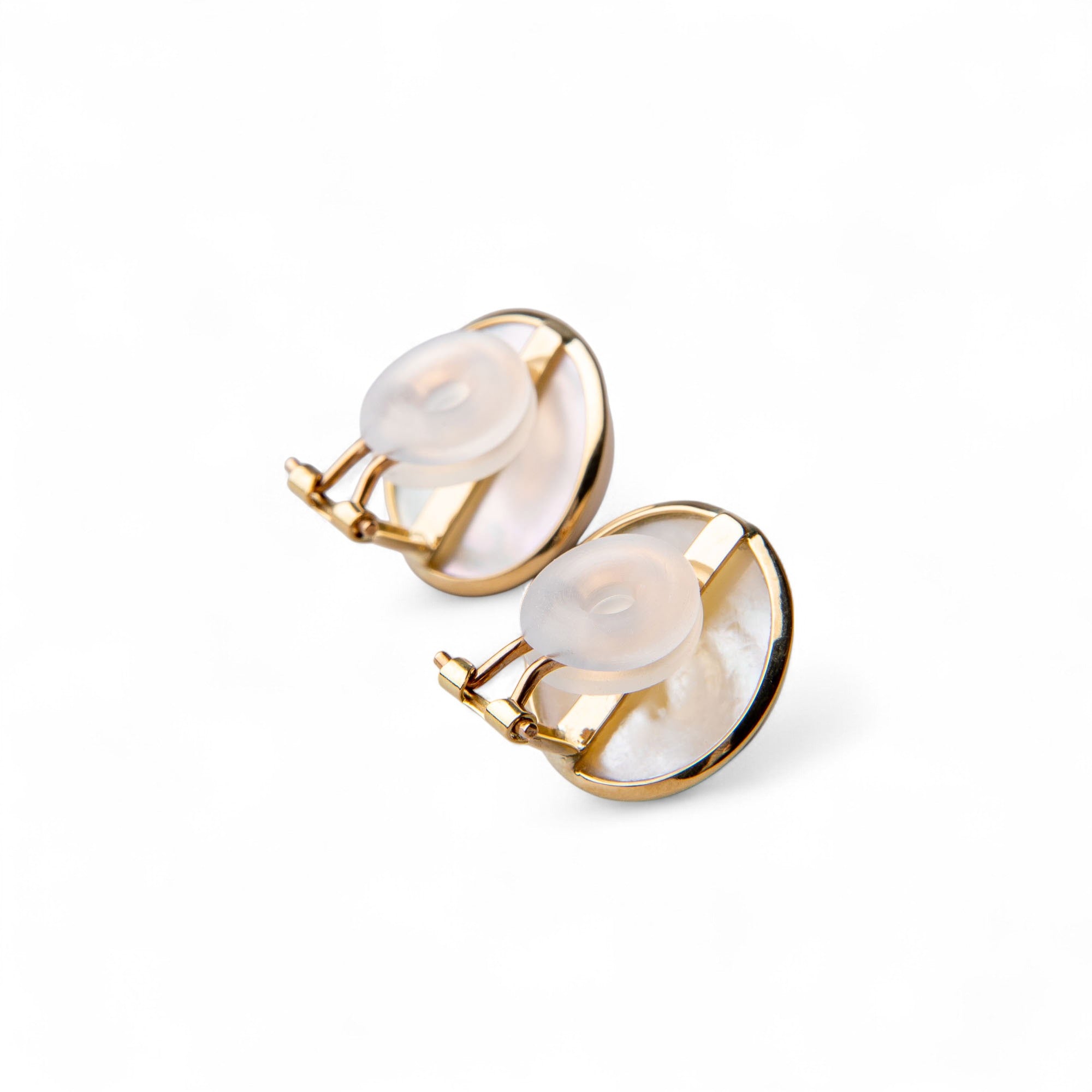 Mabe Pearl Earrings 13mmUP K18