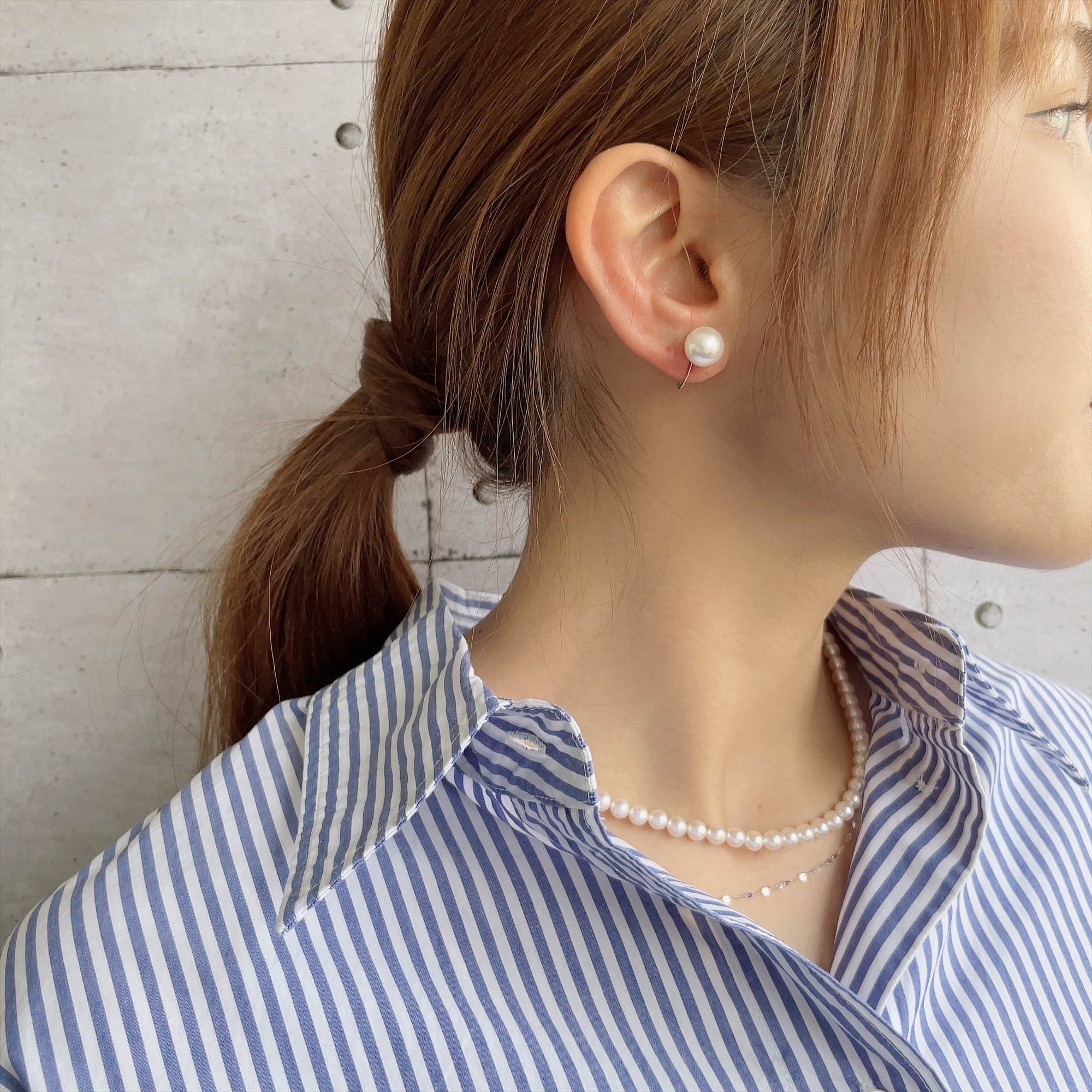 LUXE Akoya Pearl Clip-on Earrings 9.0-9.5mm K14WG