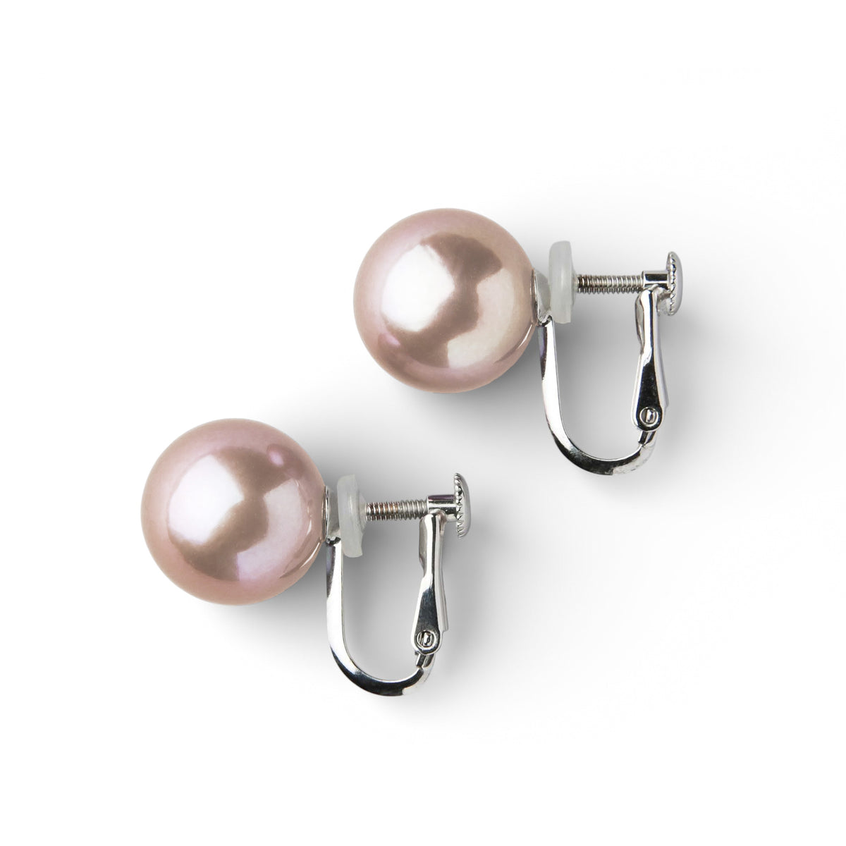 Mauvette Freshwater Cultured Pearl Clip-on Earrings 11mmUP SV925