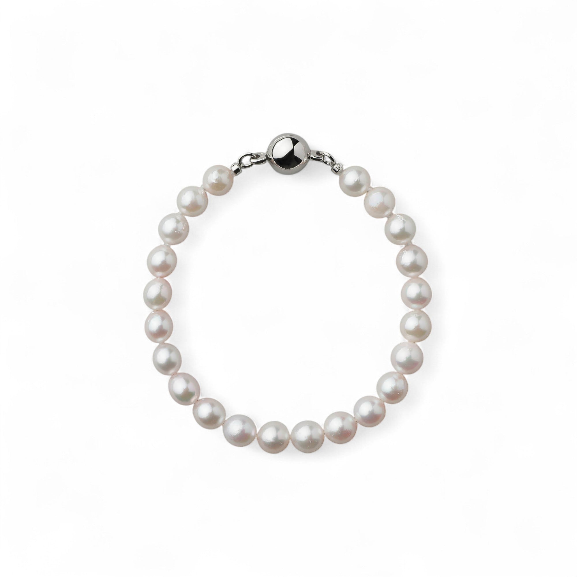 Akoya Pearl Bracelet 7.0-7.5mm SV925