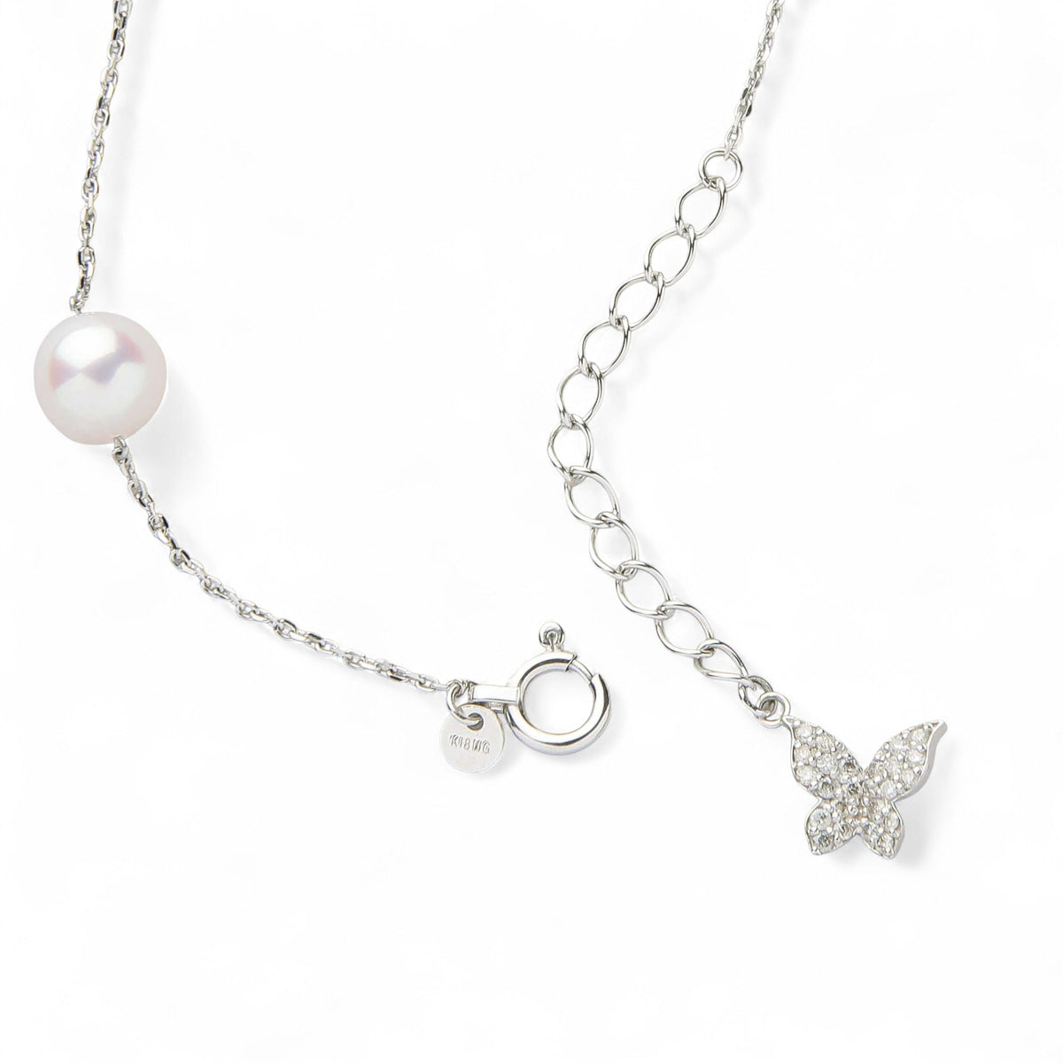 petit amie Akoya珍珠串珠手链 6.0-6.5mm PT900/850