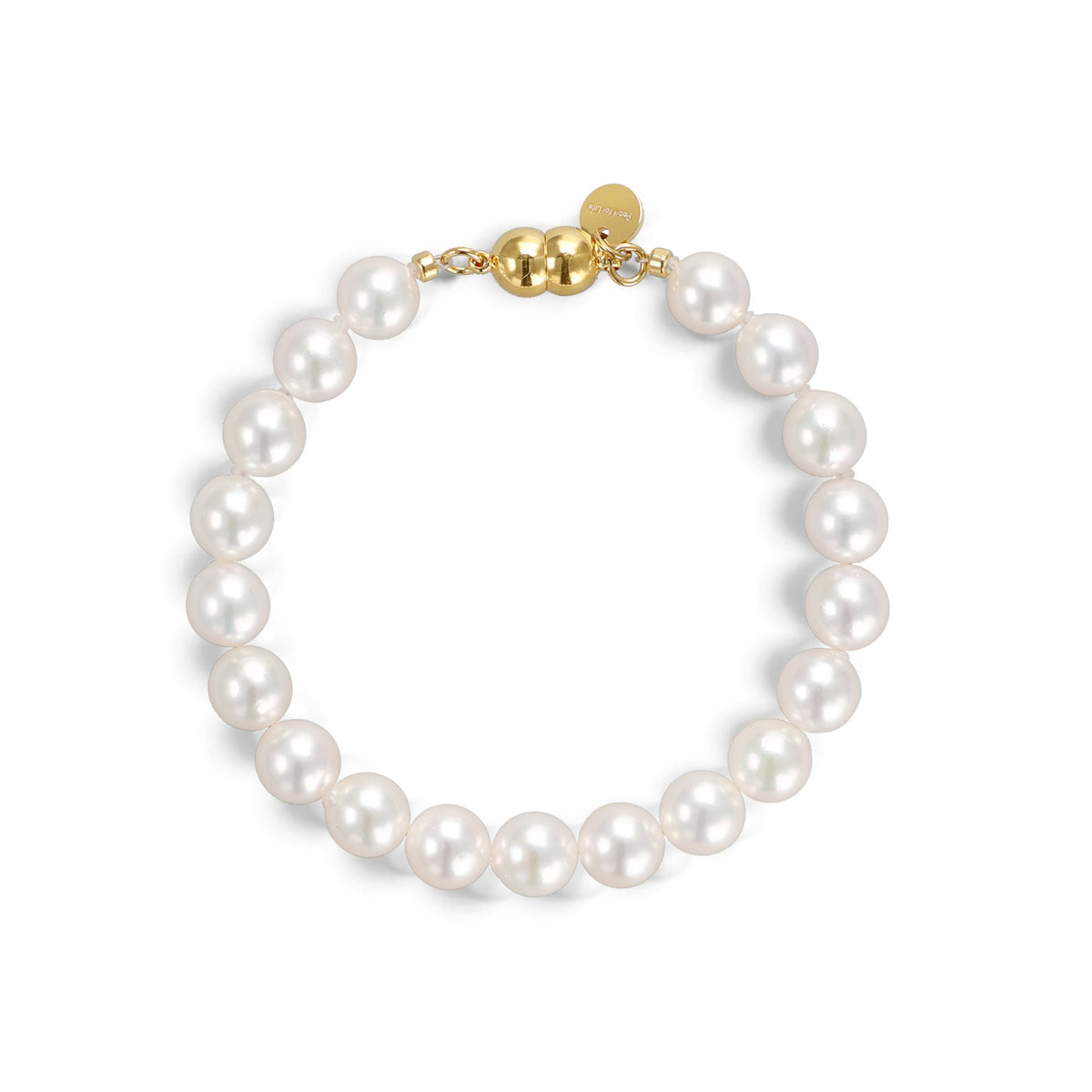 Akoya Pearl Bracelet 7.5-8.0mm SV925