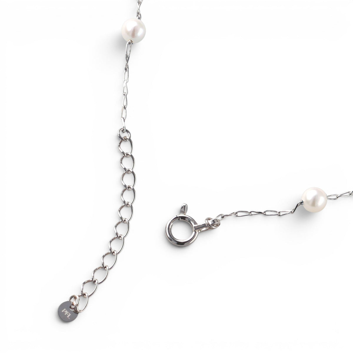 Akoya珍珠点缀手链 3.5-4.0mm PT900铂金