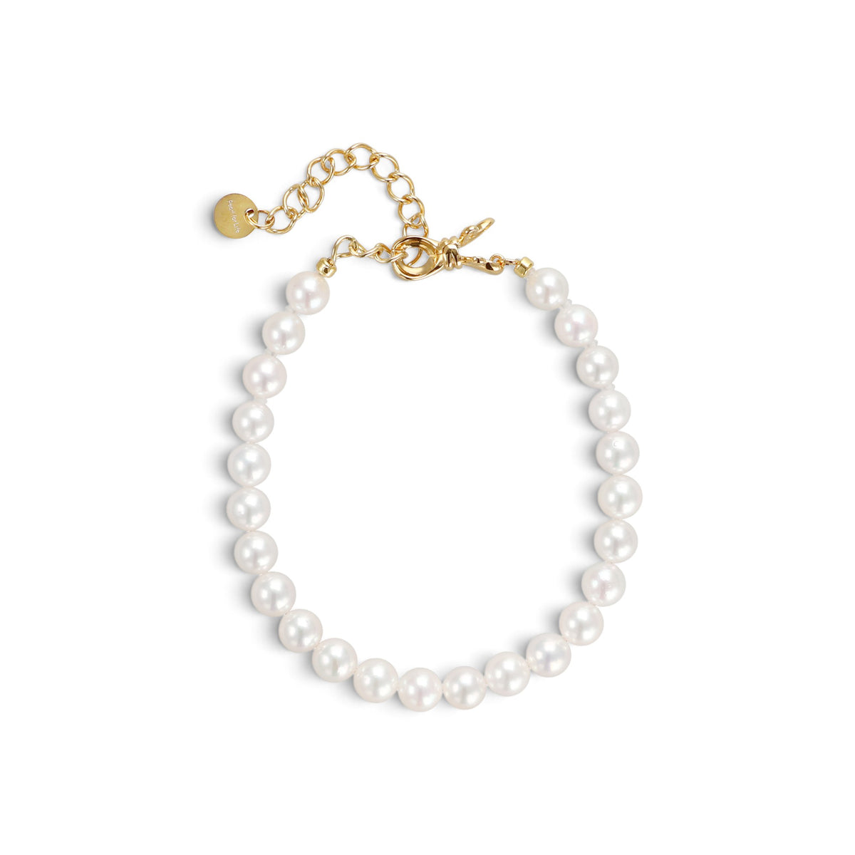 Akoya Pearl Bracelet 5.5-6.0mm SV925 GP