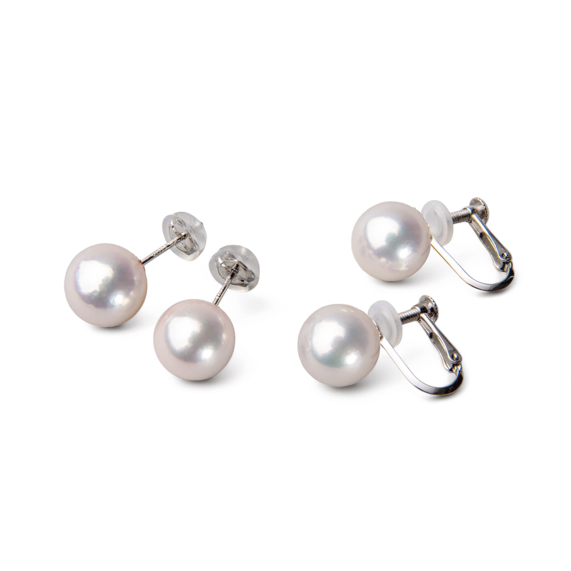 HANADAMA Akoya Pearl Necklace Set 8.0-8.5mm