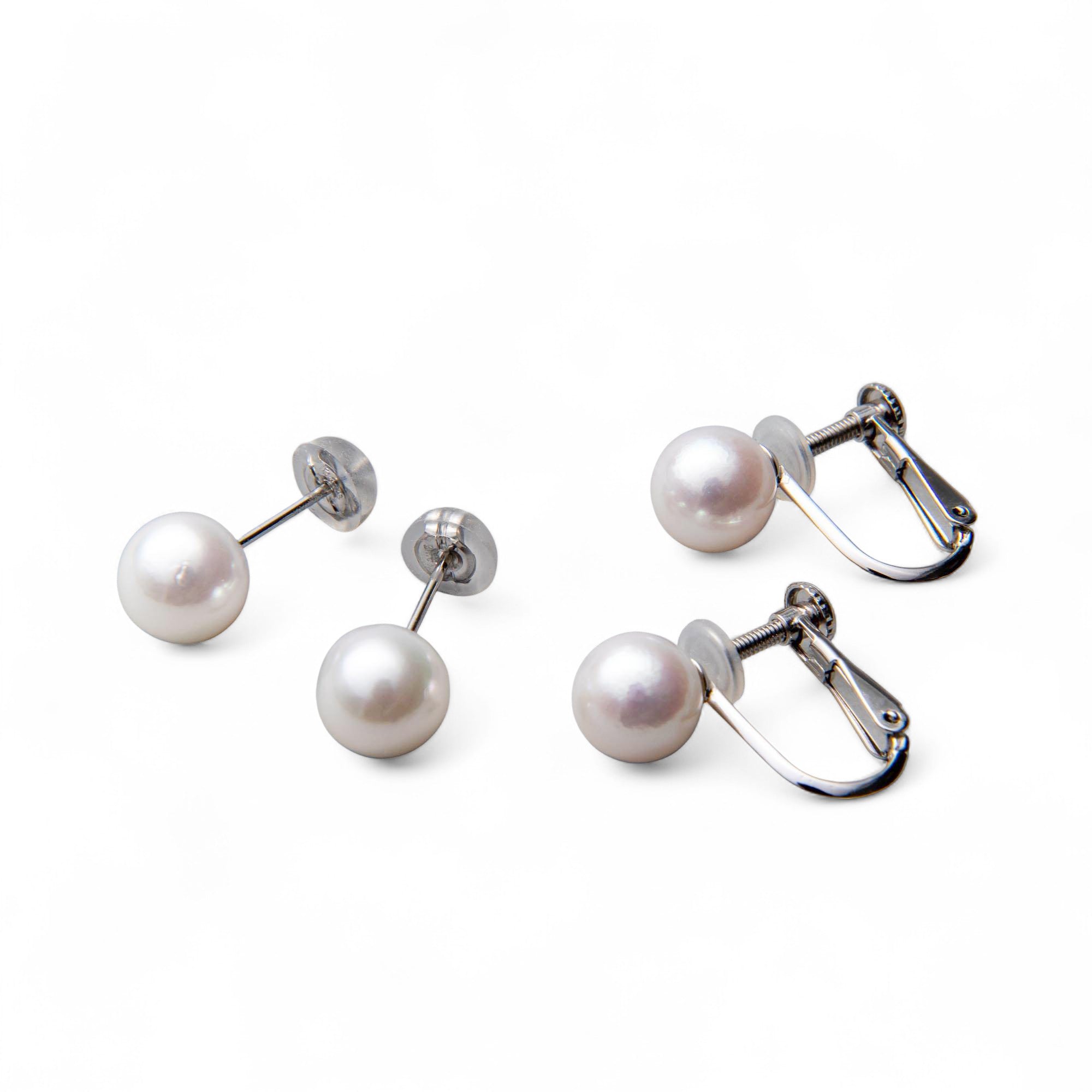 Akoya Pearl Necklace Set 7.0-7.5mm -Superior-