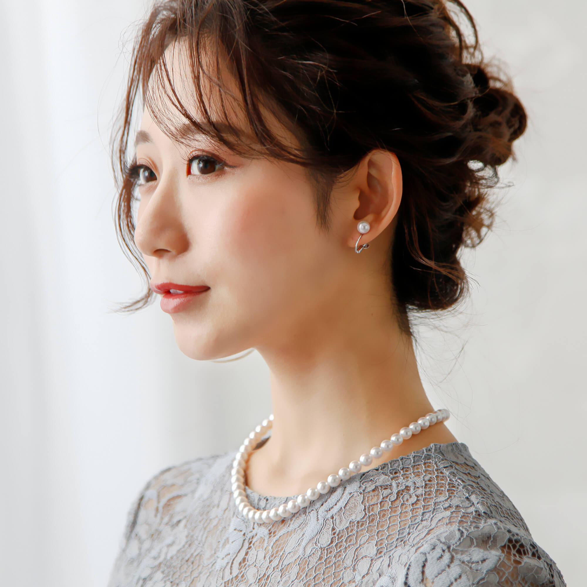 Akoya Pearl Necklace Set 7.0-7.5mm -Superior-