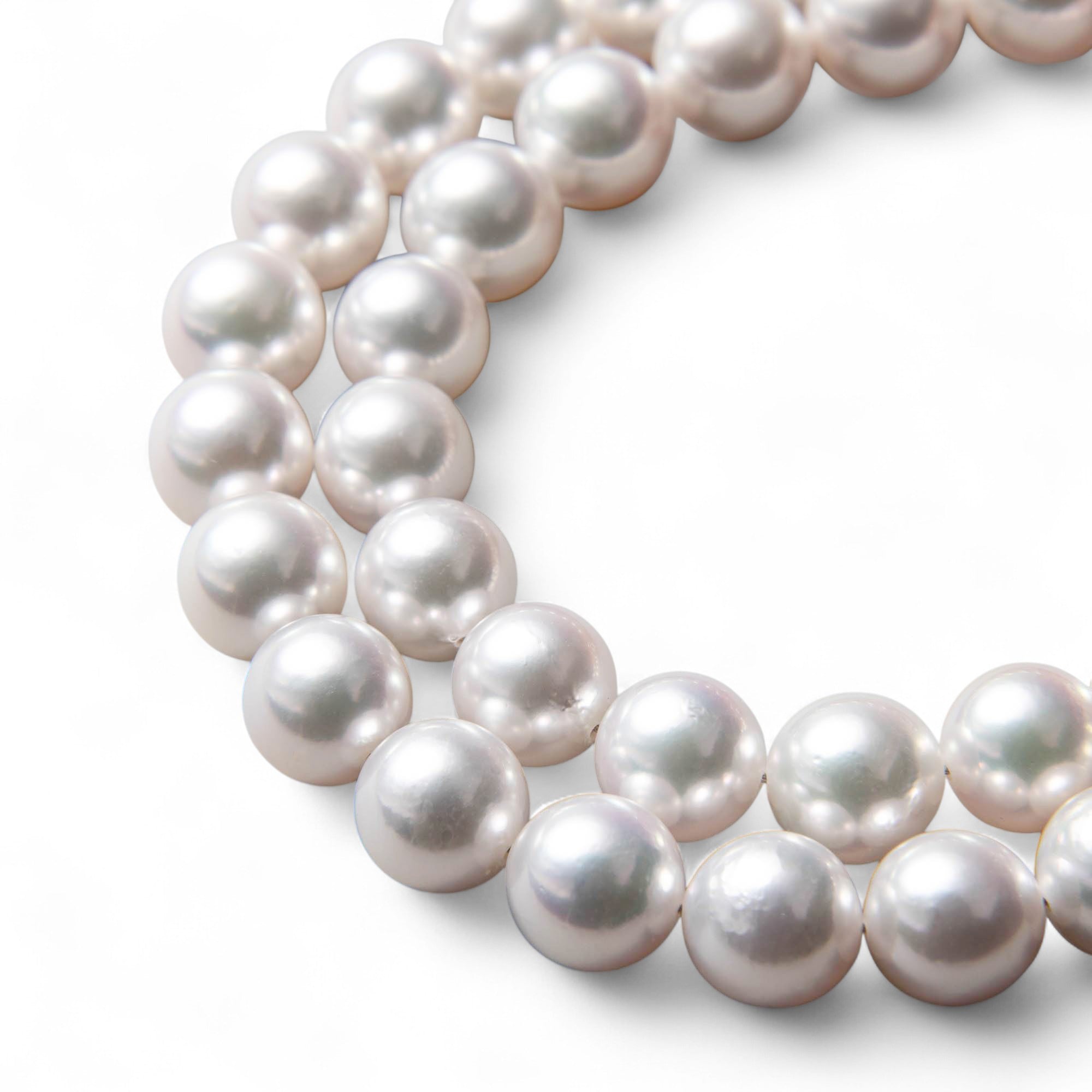 Akoya Pearl Necklace Set 8.5-9.0mm -Superior-