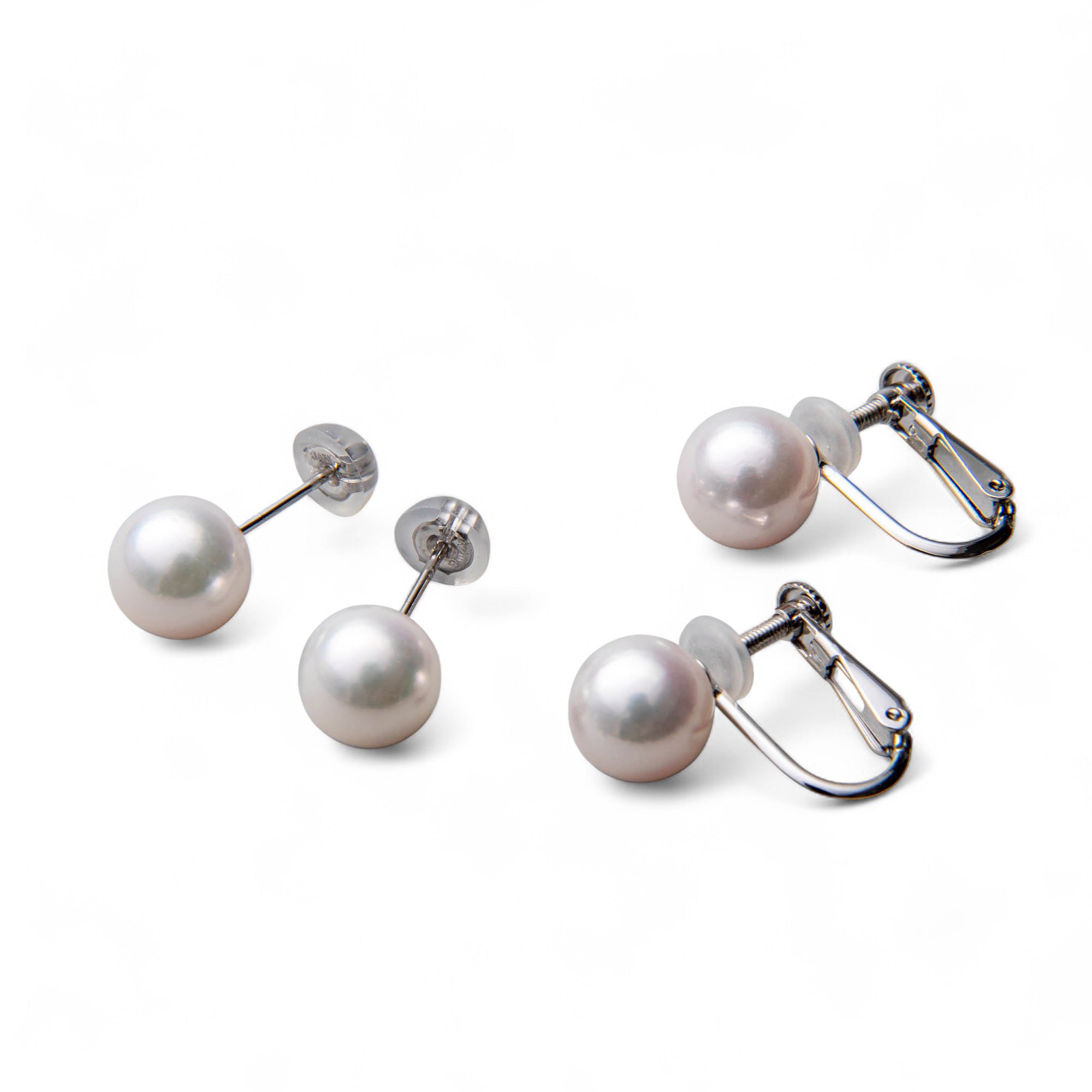 Akoya Pearl Necklace Set 8.0-8.5mm -Superior-