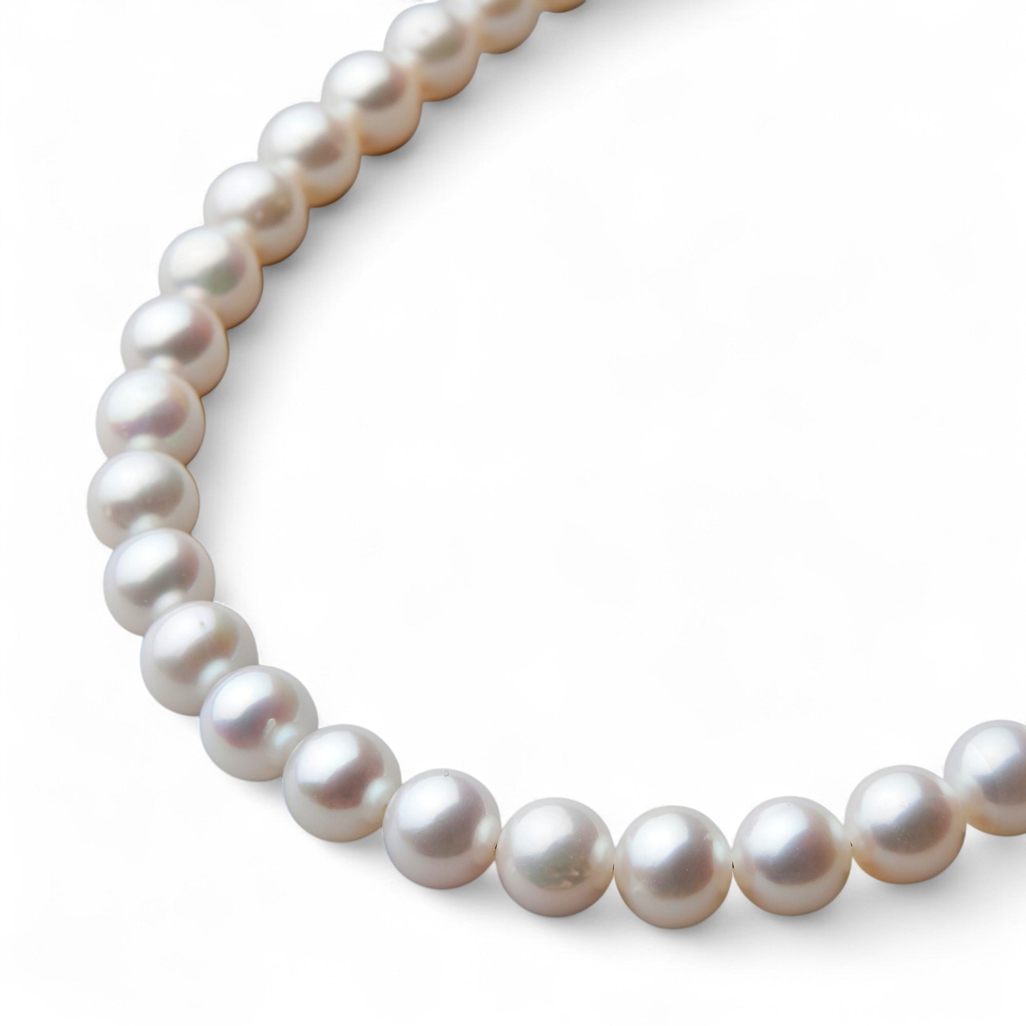 Freshwater Pearl Necklace Set 7.5–8.5mm High-Grade Quality