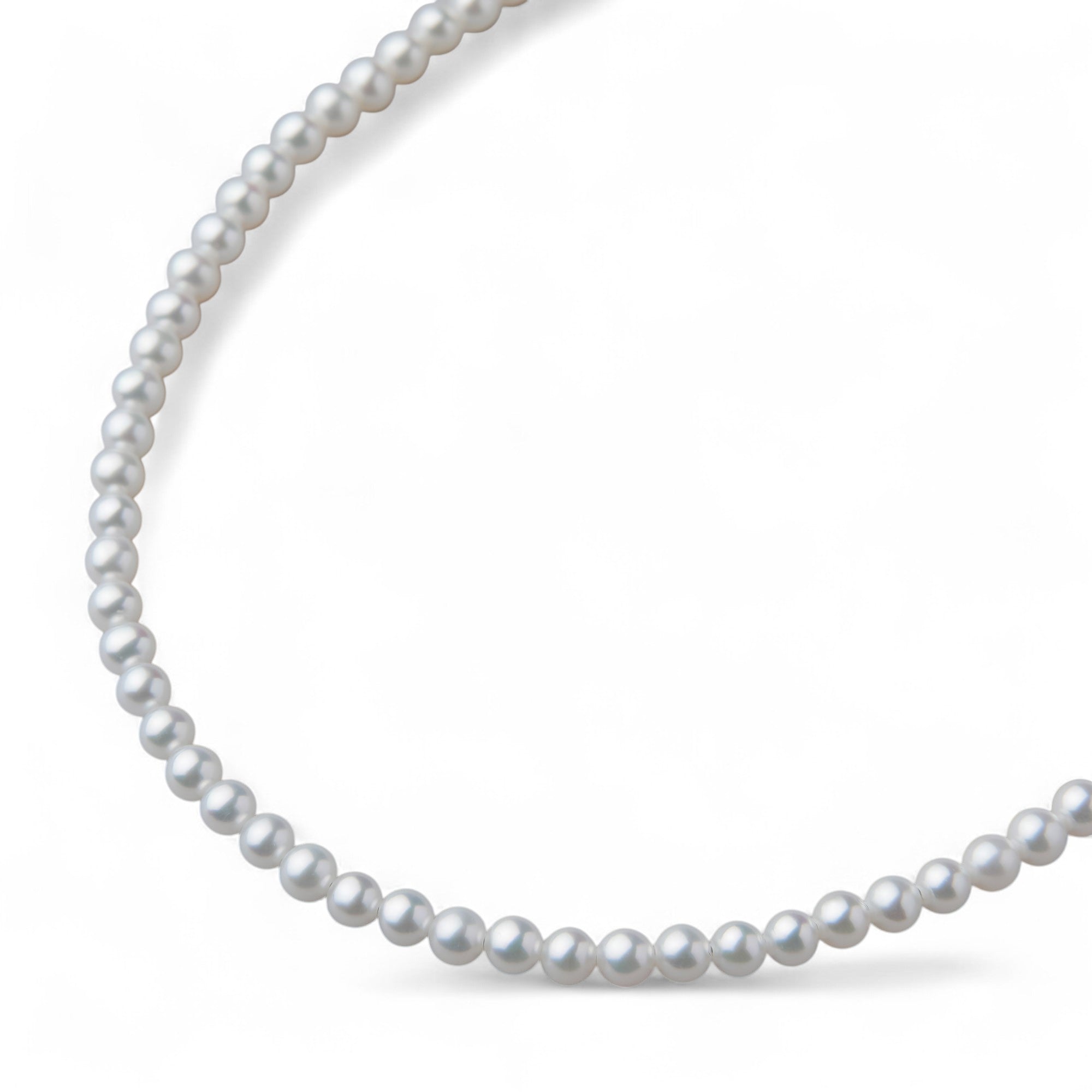 Freshwater Pearl (Nucleated) Necklace 3.5–4.0mm