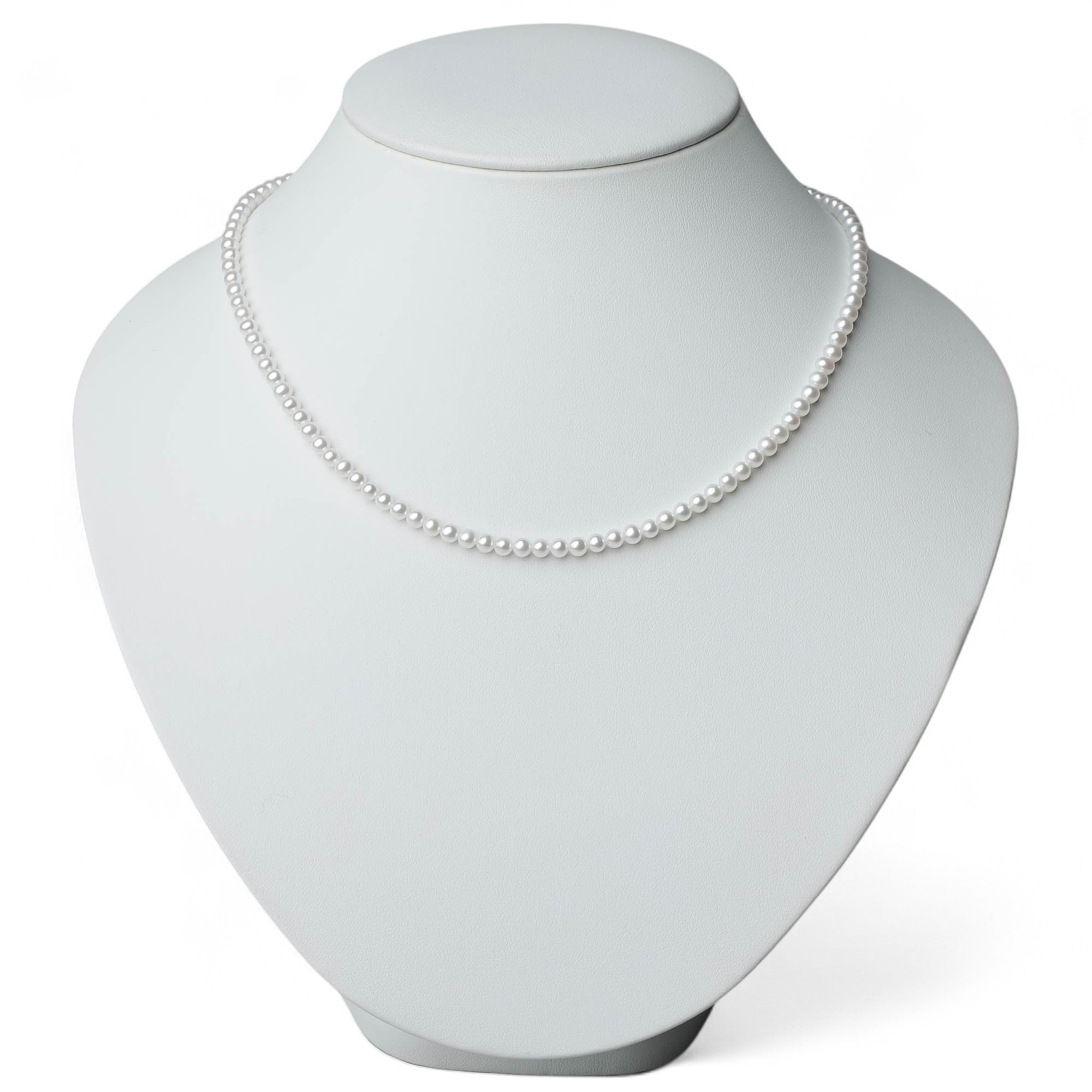 Freshwater Pearl (Nucleated) Necklace 3.5–4.0mm