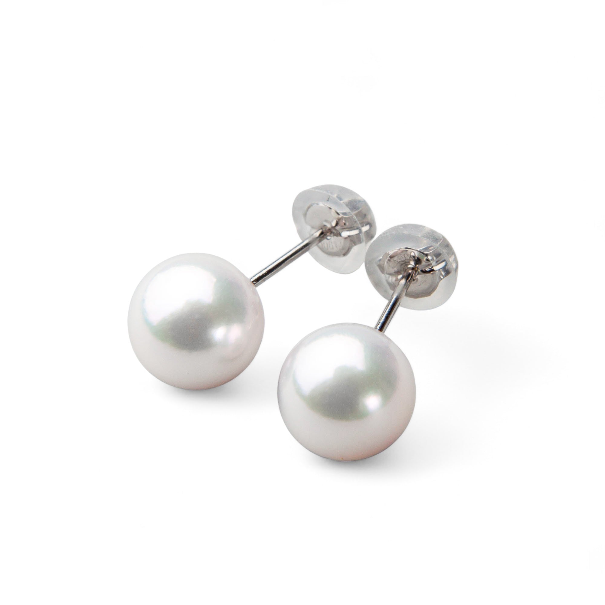 Akoya Pearl Earrings 7.5-8.0mm PT900