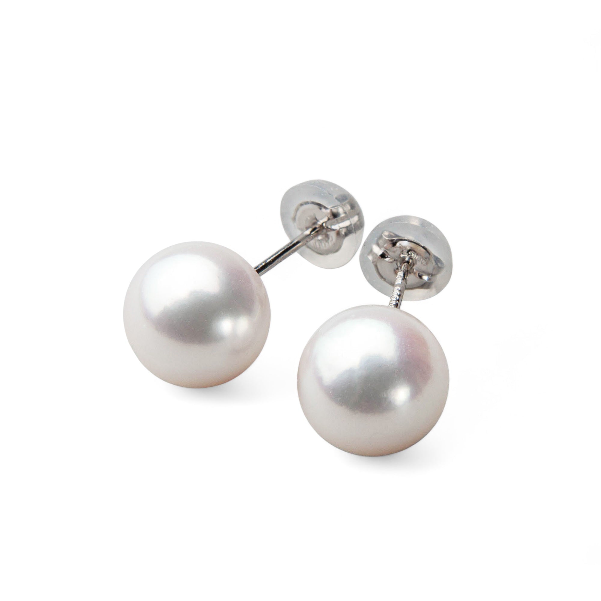 Akoya Pearl Earrings 8.5–9.0mm PT900