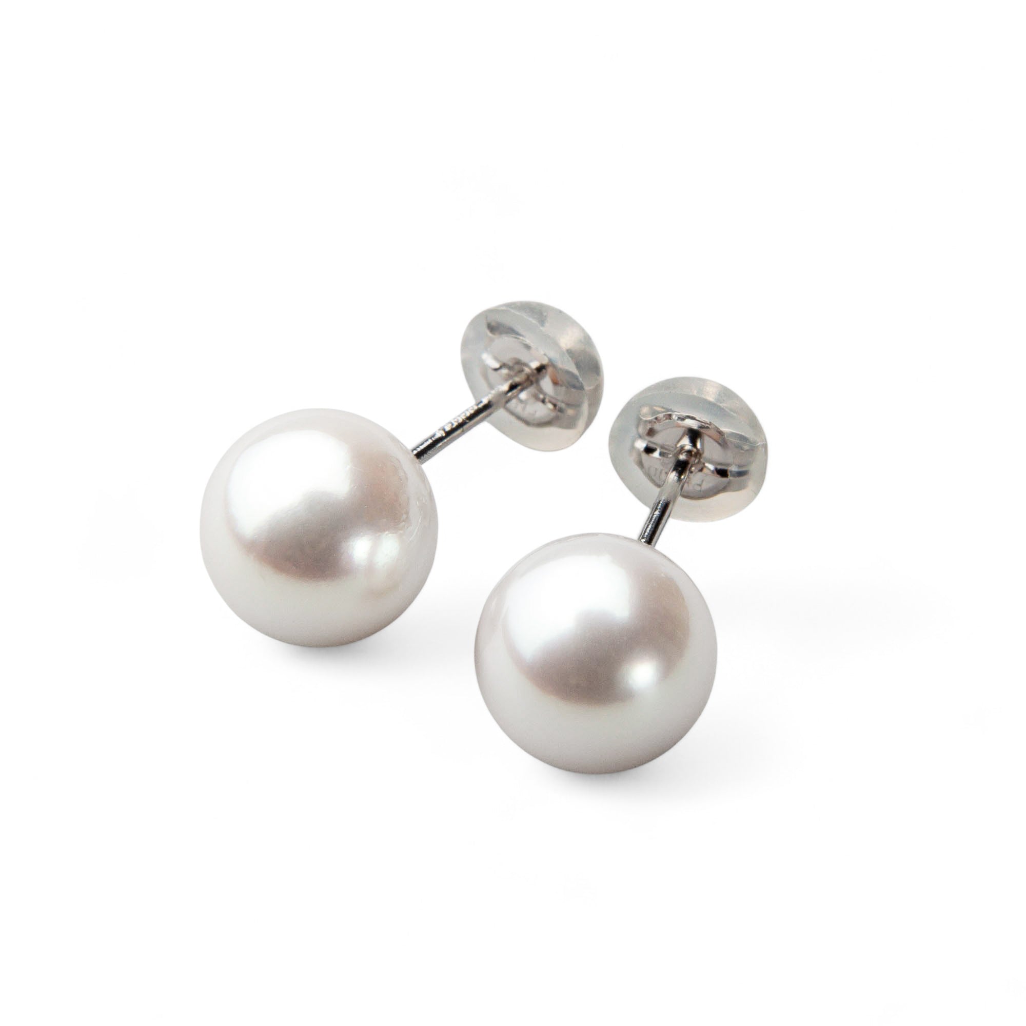 HANADAMA Akoya Pearl Earrings 8.0-8.5mm PT900