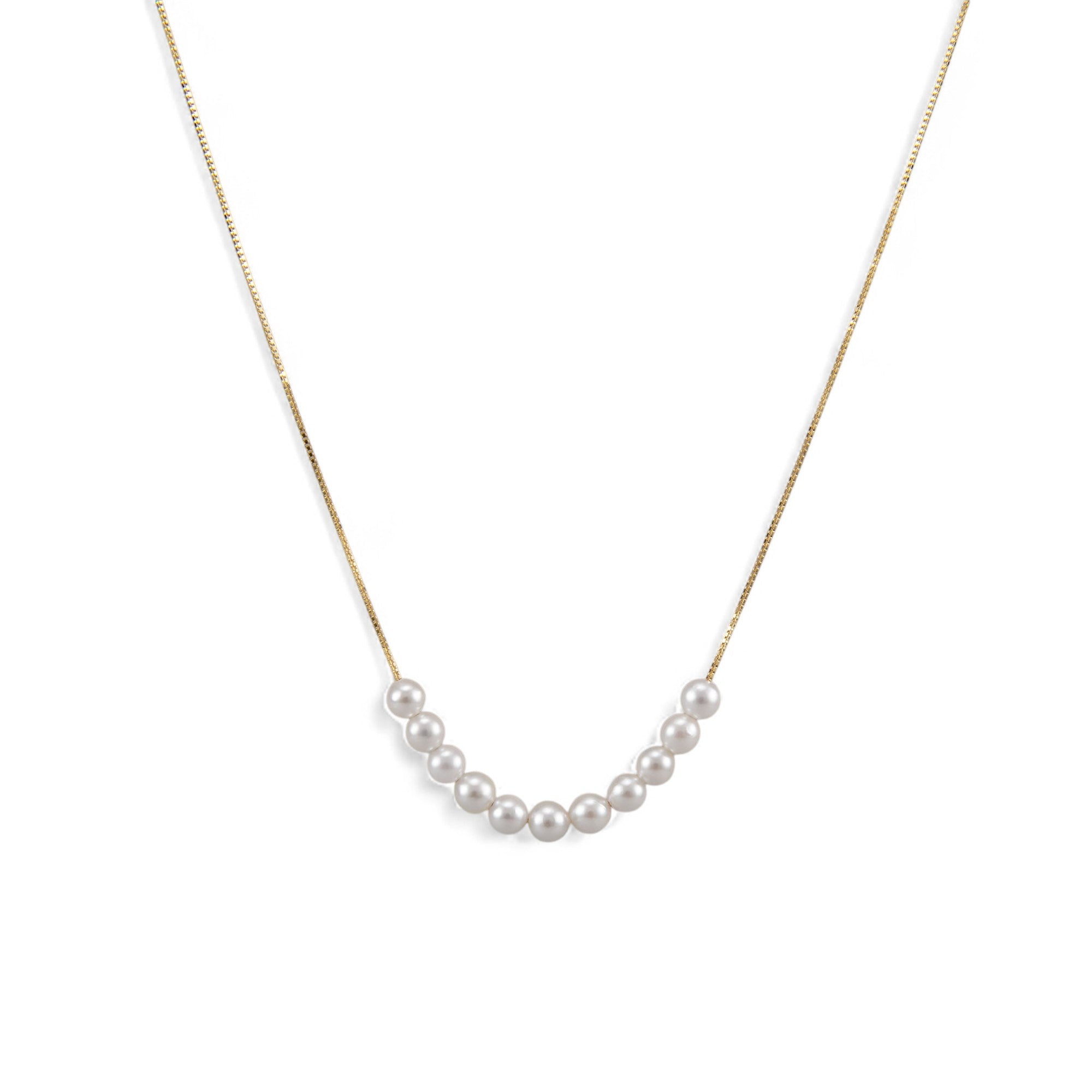 SMILEY Akoya Pearl Pendant 3.5–4.0mm K18WG/YG/PG