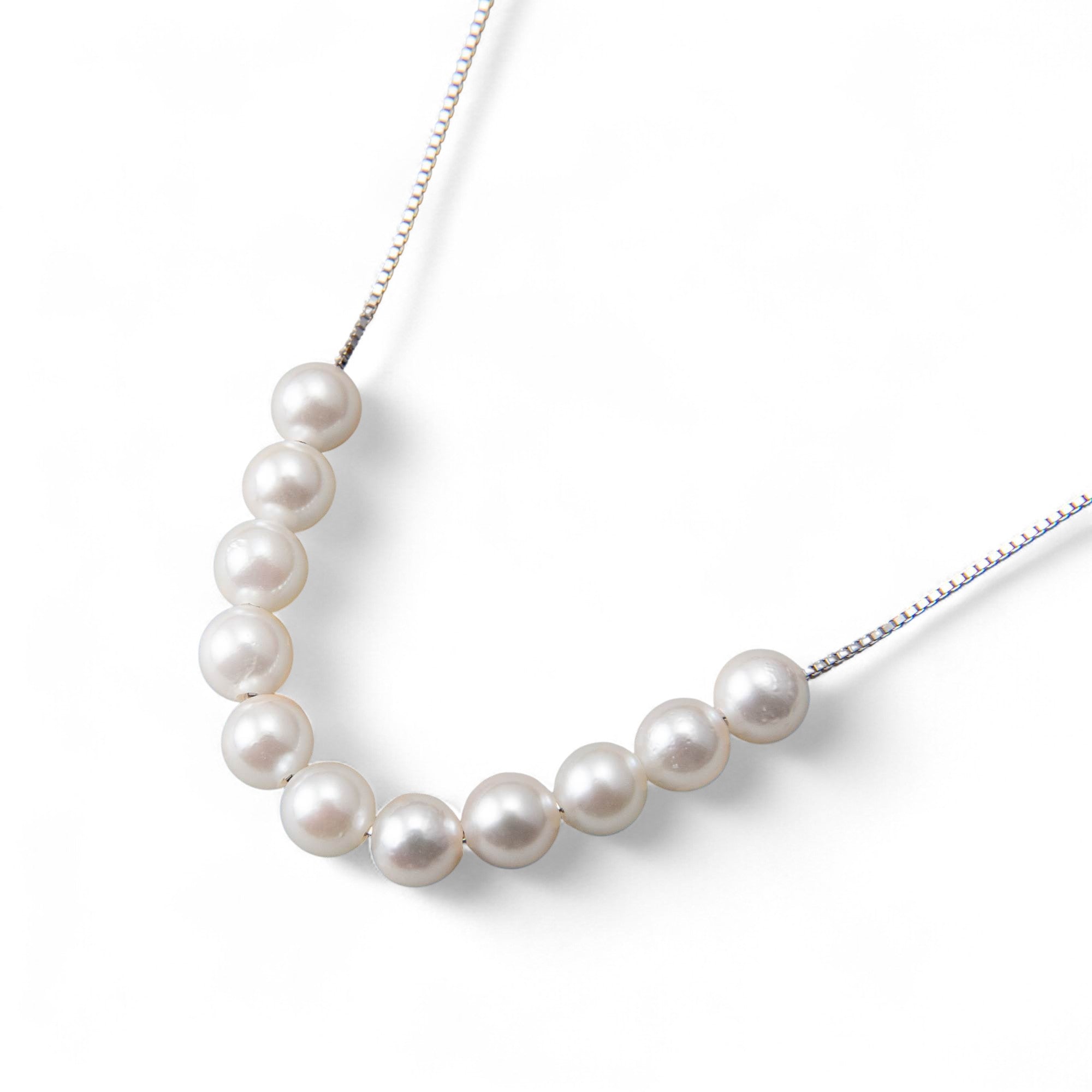 SMILEY Akoya Pearl Pendant 3.5–4.0mm K18WG/YG/PG