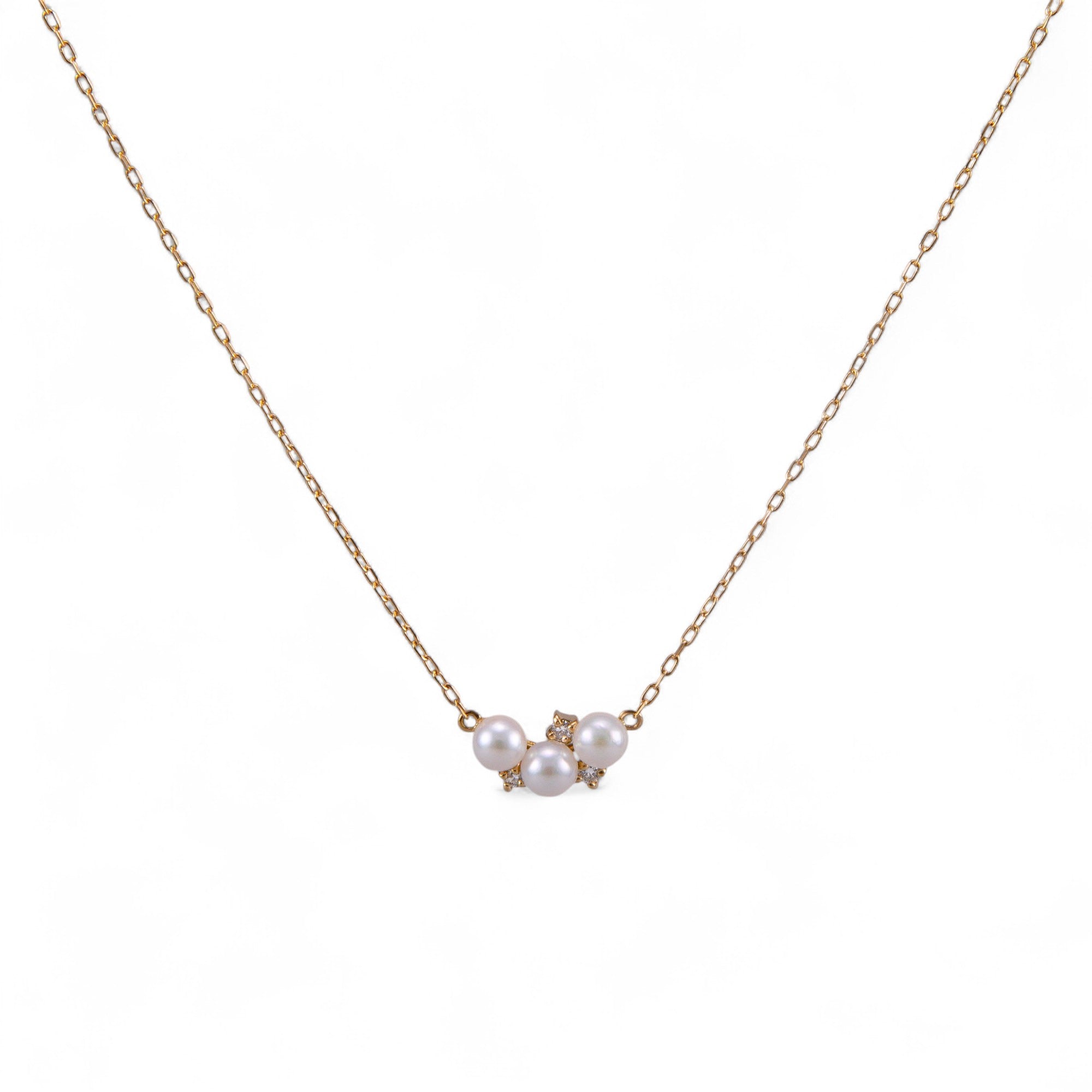Petit Claire Akoya Pearl Pendant 3.0–3.5mm K18WG/YG