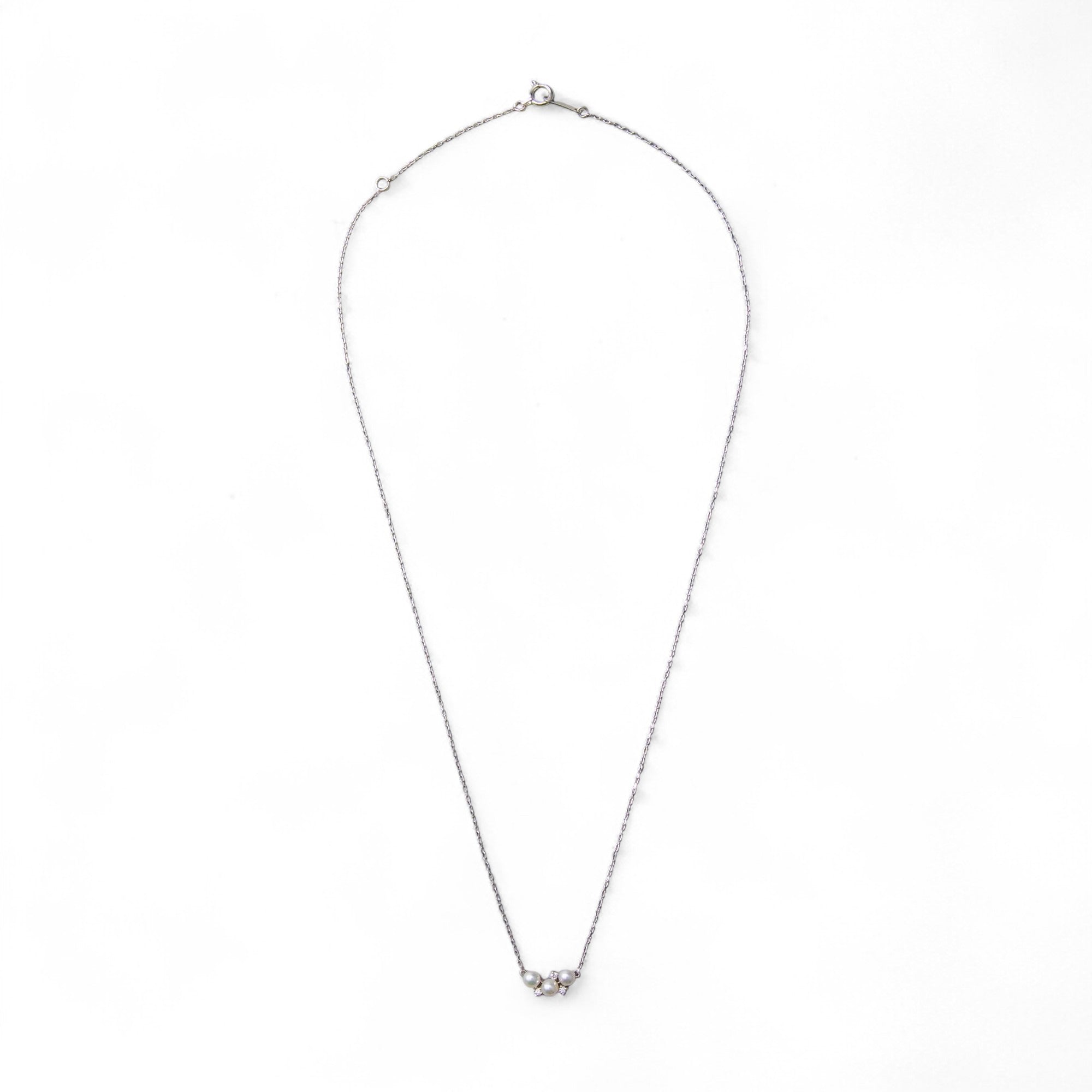 Petit Claire Akoya Pearl Pendant 3.0–3.5mm K18WG/YG