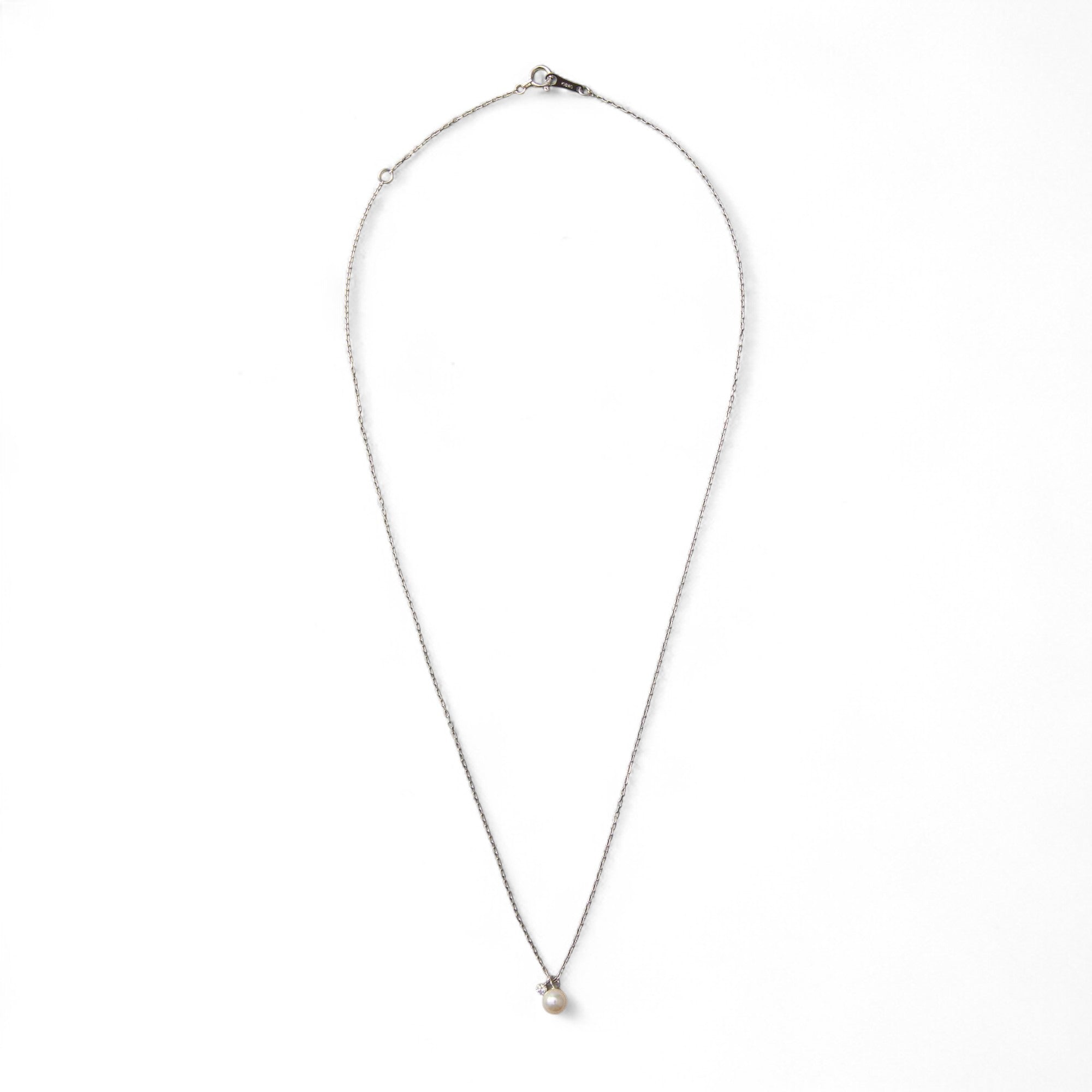 Felice Akoya Pearl Pendant 4.5–5.0mm K18WG/K18YG