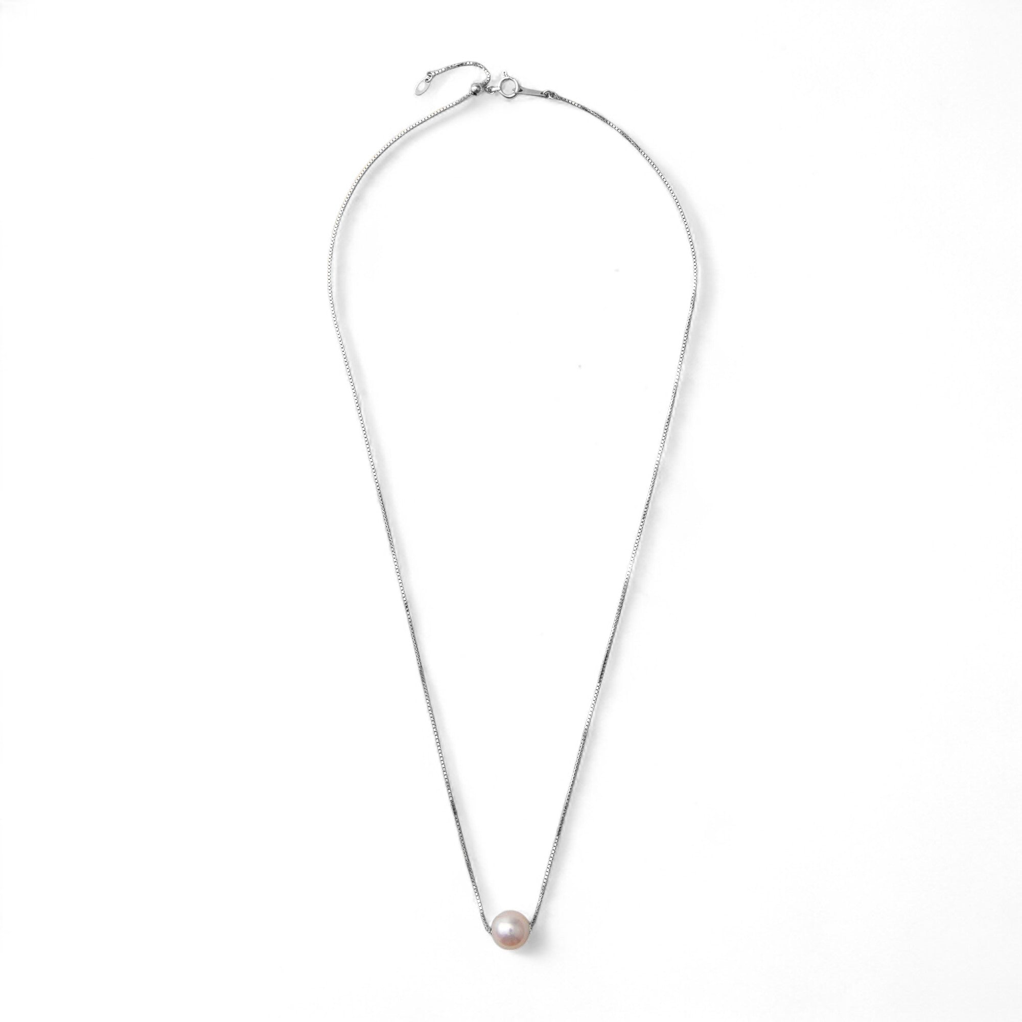 Aurora HANADAMA Akoya Pearl Through Pendant Necklace 8.5–9.0mm K18YG/PT850 -Premium-