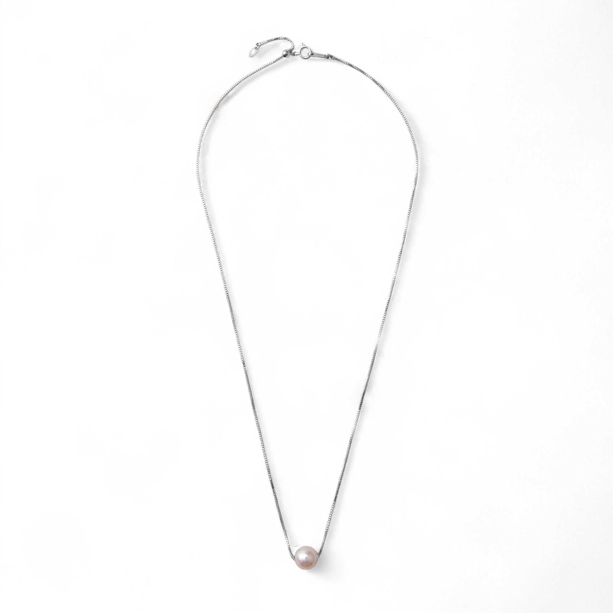 Aurora HANADAMA Akoya Pearl Through Pendant Necklace 8.5–9.0mm K18YG/PT850 -Premium-