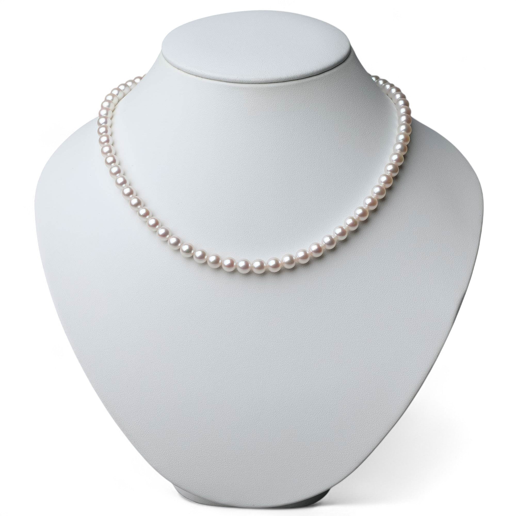 HANADAMA Akoya Pearl Necklace 6.0-6.5mm