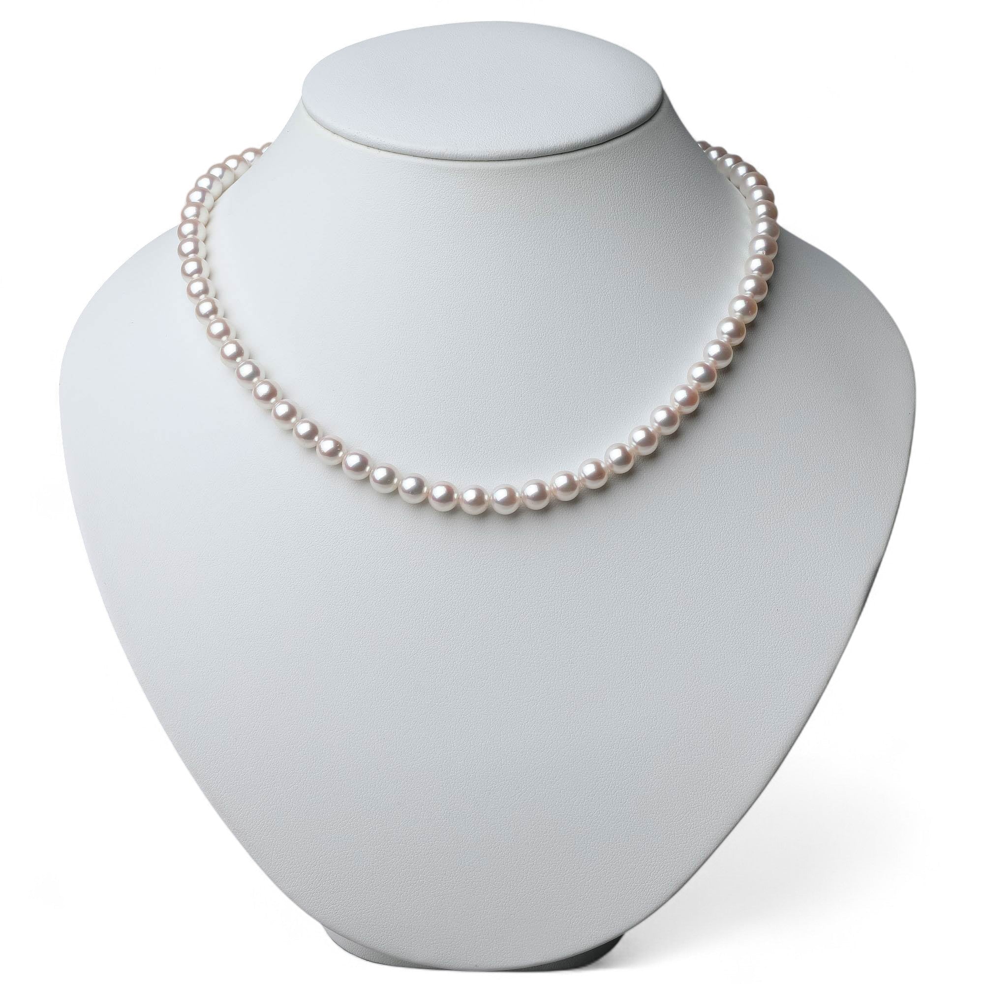 HANADAMA Akoya Pearl Necklace 6.5-7.0mm