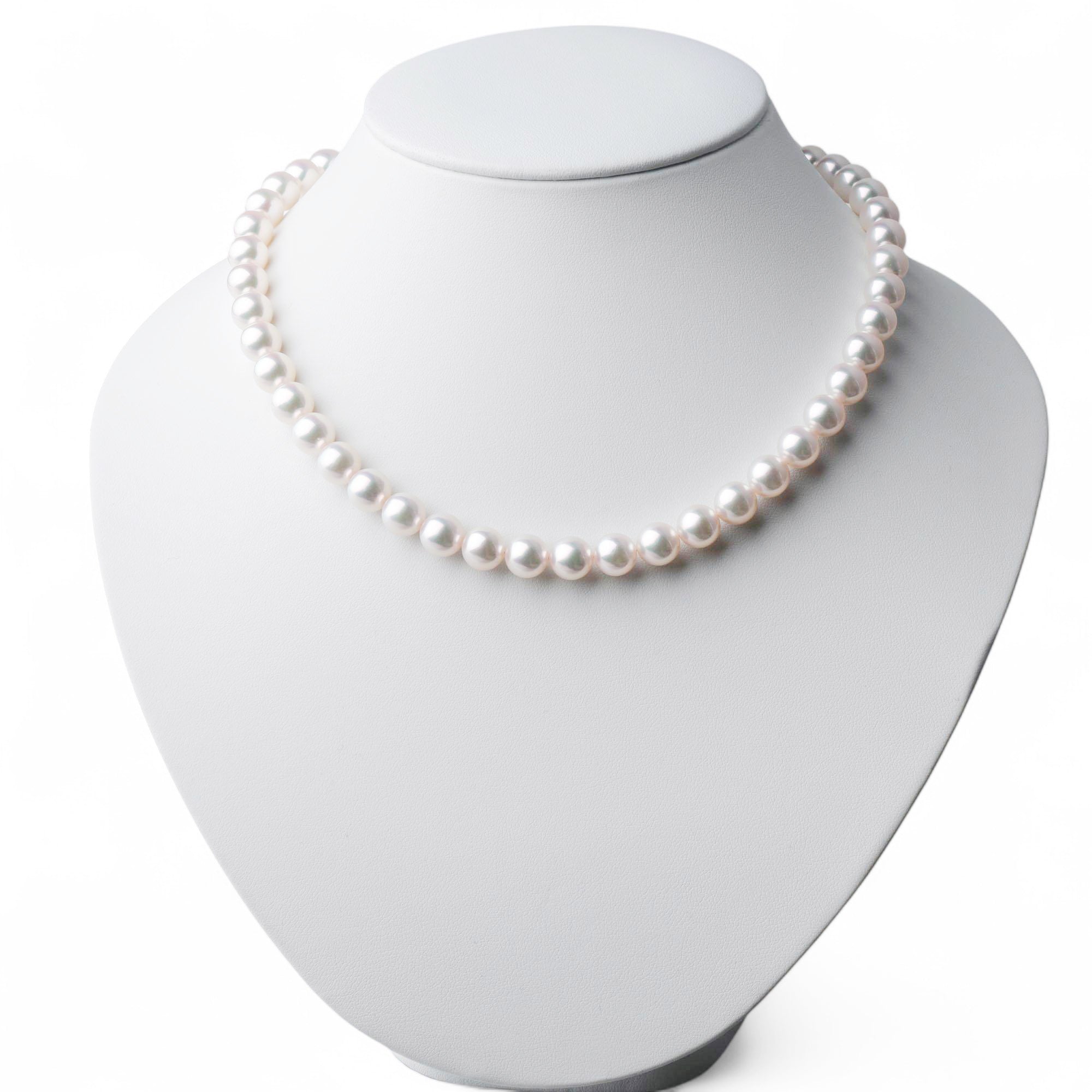 HANADAMA Akoya Pearl Necklace Set 8.5-9.0mm