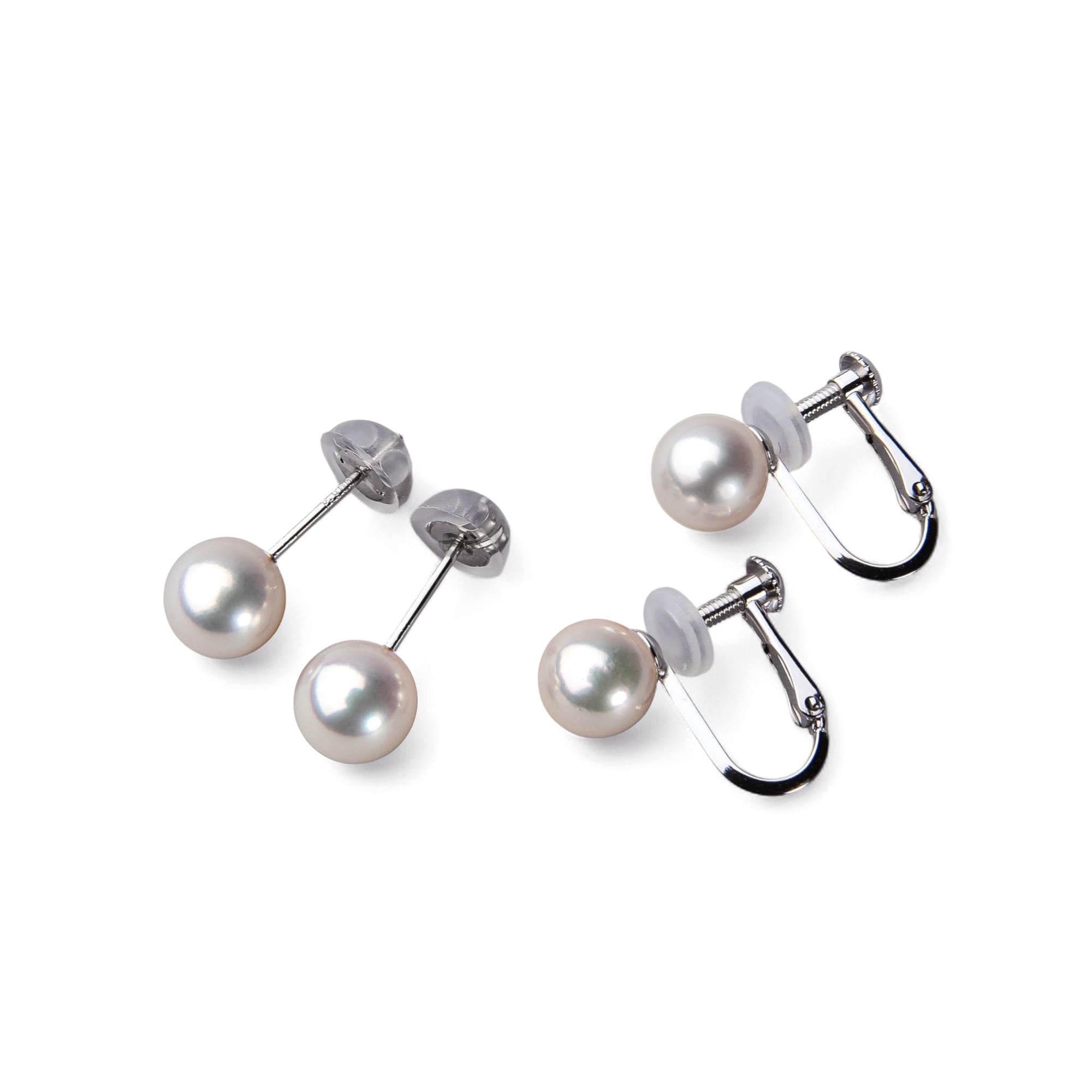 HANADAMA Akoya Pearl Necklace Set 6.0–6.5mm