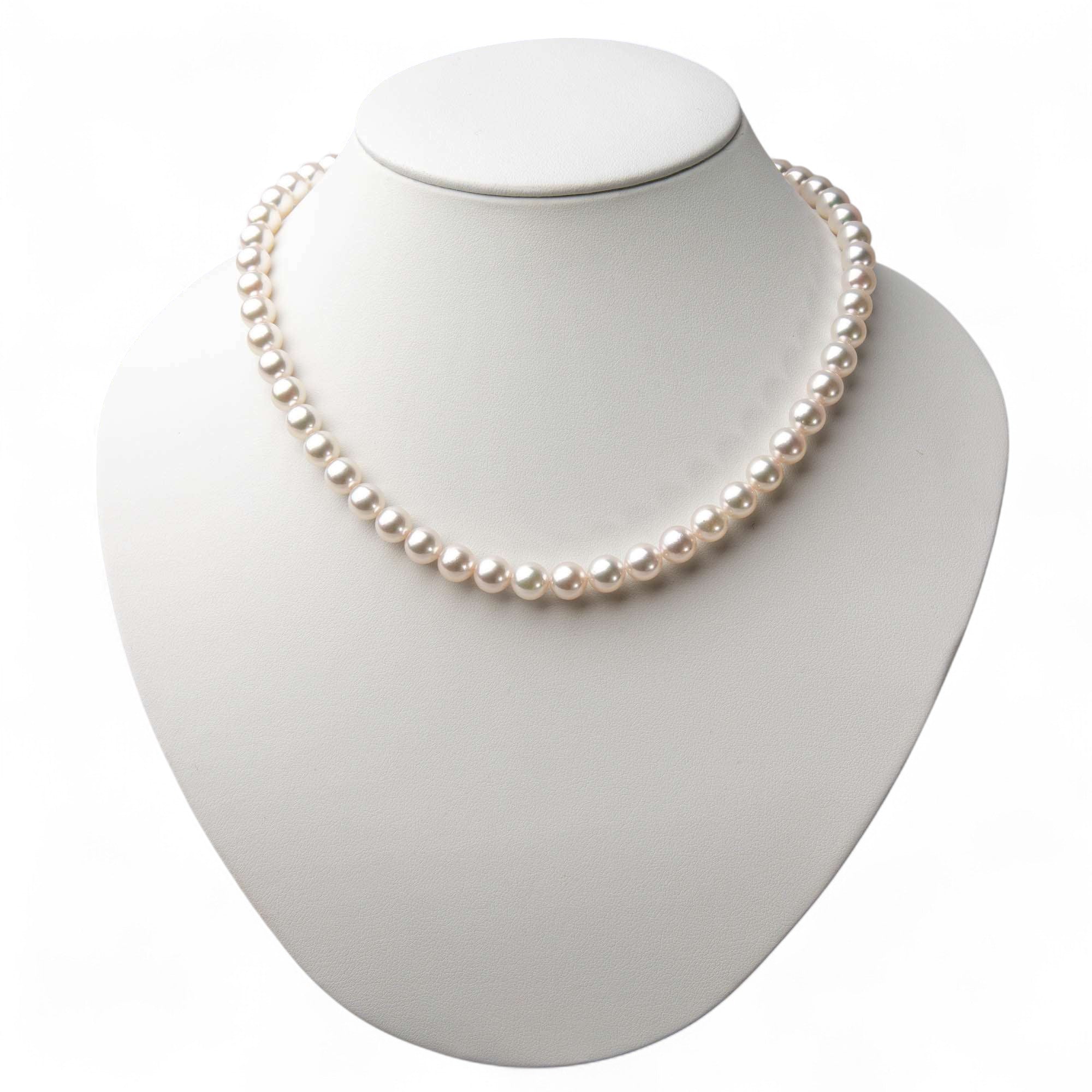 HANADAMA Akoya Pearl Necklace Set 7.0-7.5mm