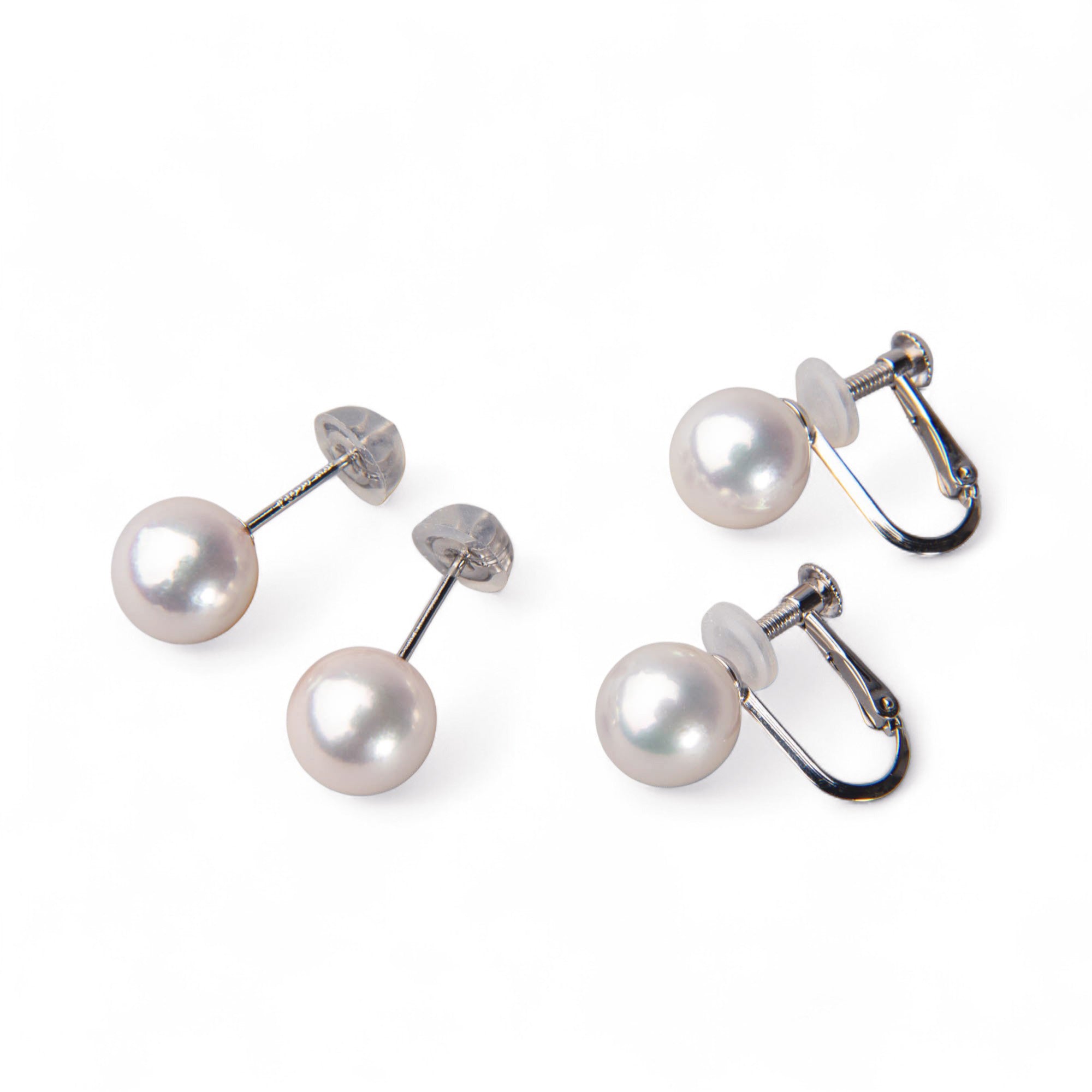 HANADAMA Akoya Pearl Necklace Set 7.0-7.5mm