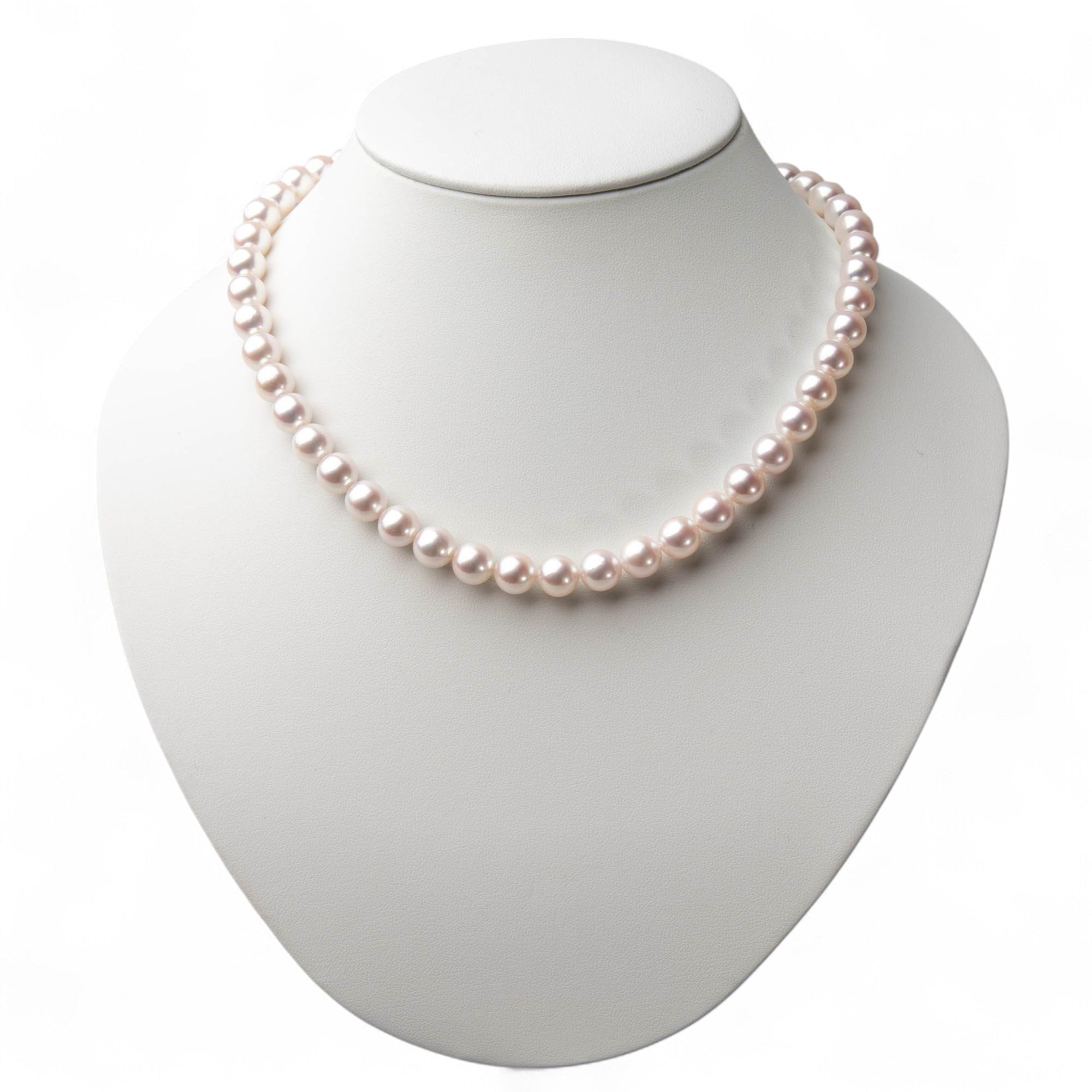 HANADAMA Akoya Pearl Necklace Set 8.5-9.0mm