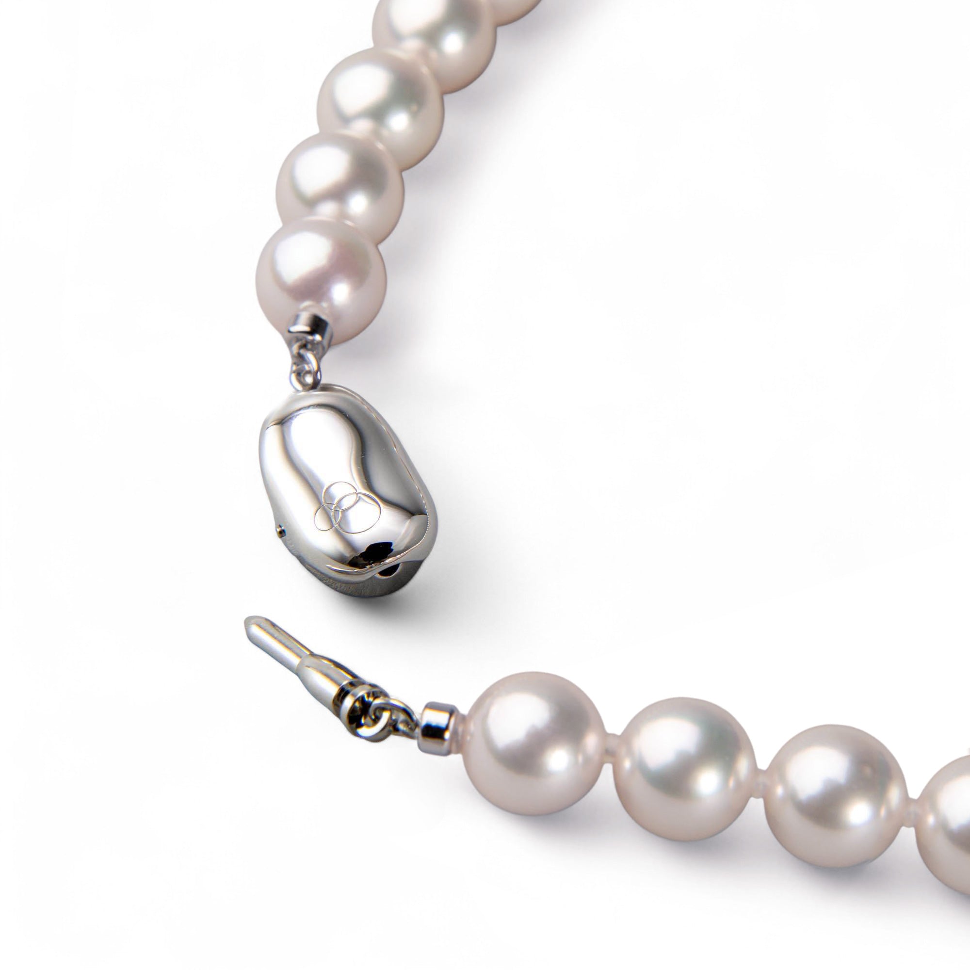 HANADAMA Akoya Pearl Necklace Set 9.0-9.5mm